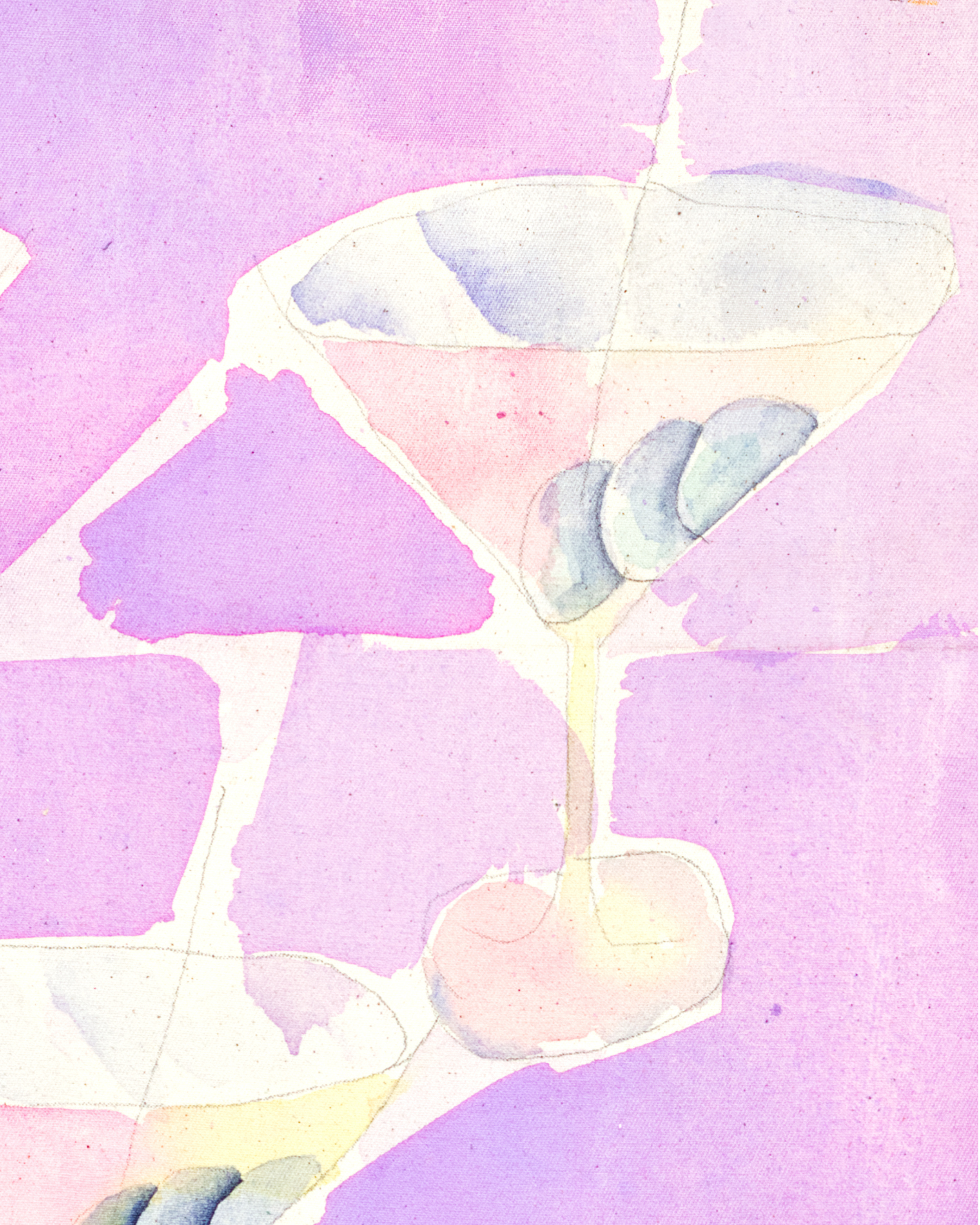 Detail of original painting by Mike Okay.