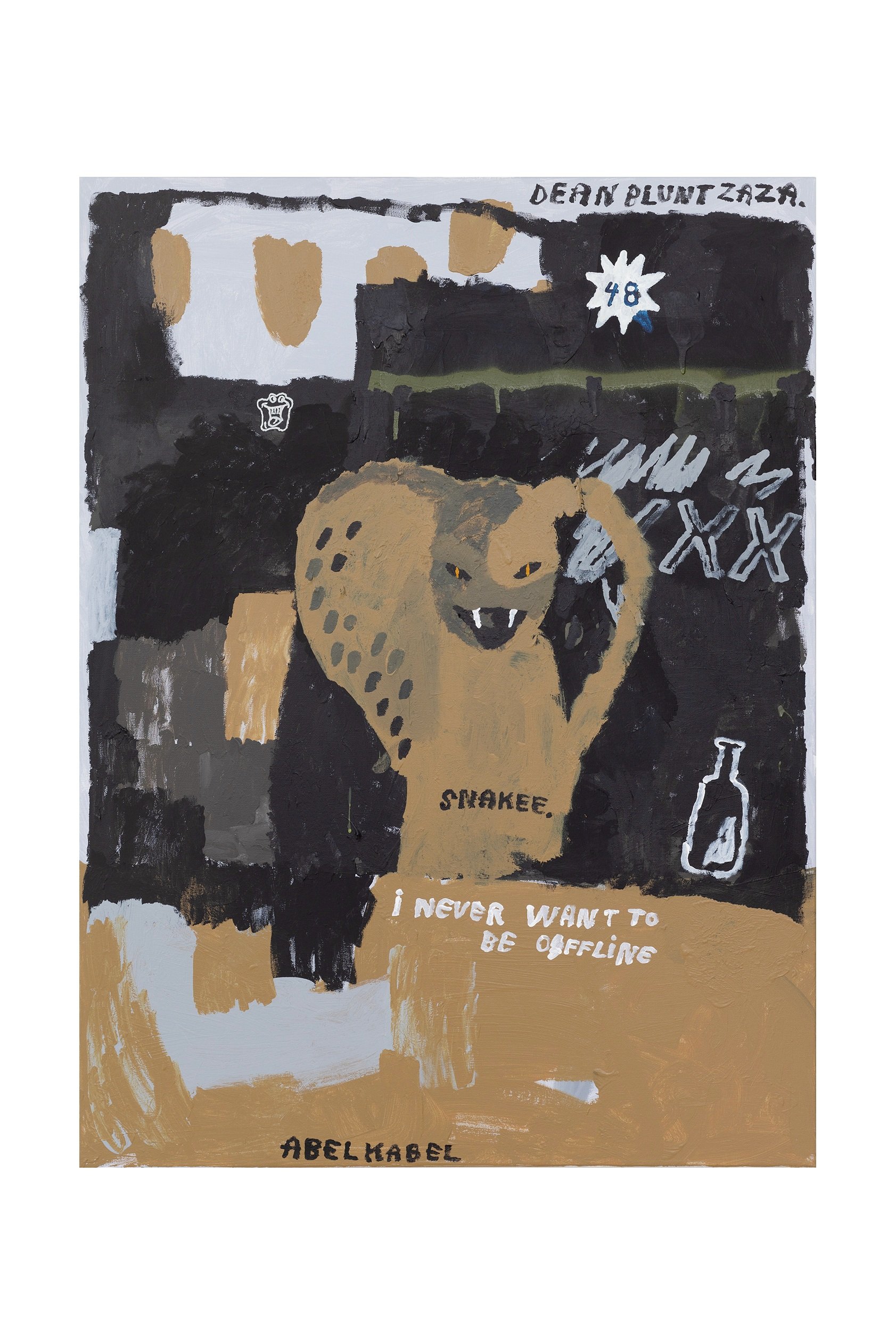 Painting by Danish artist Abel Kabel