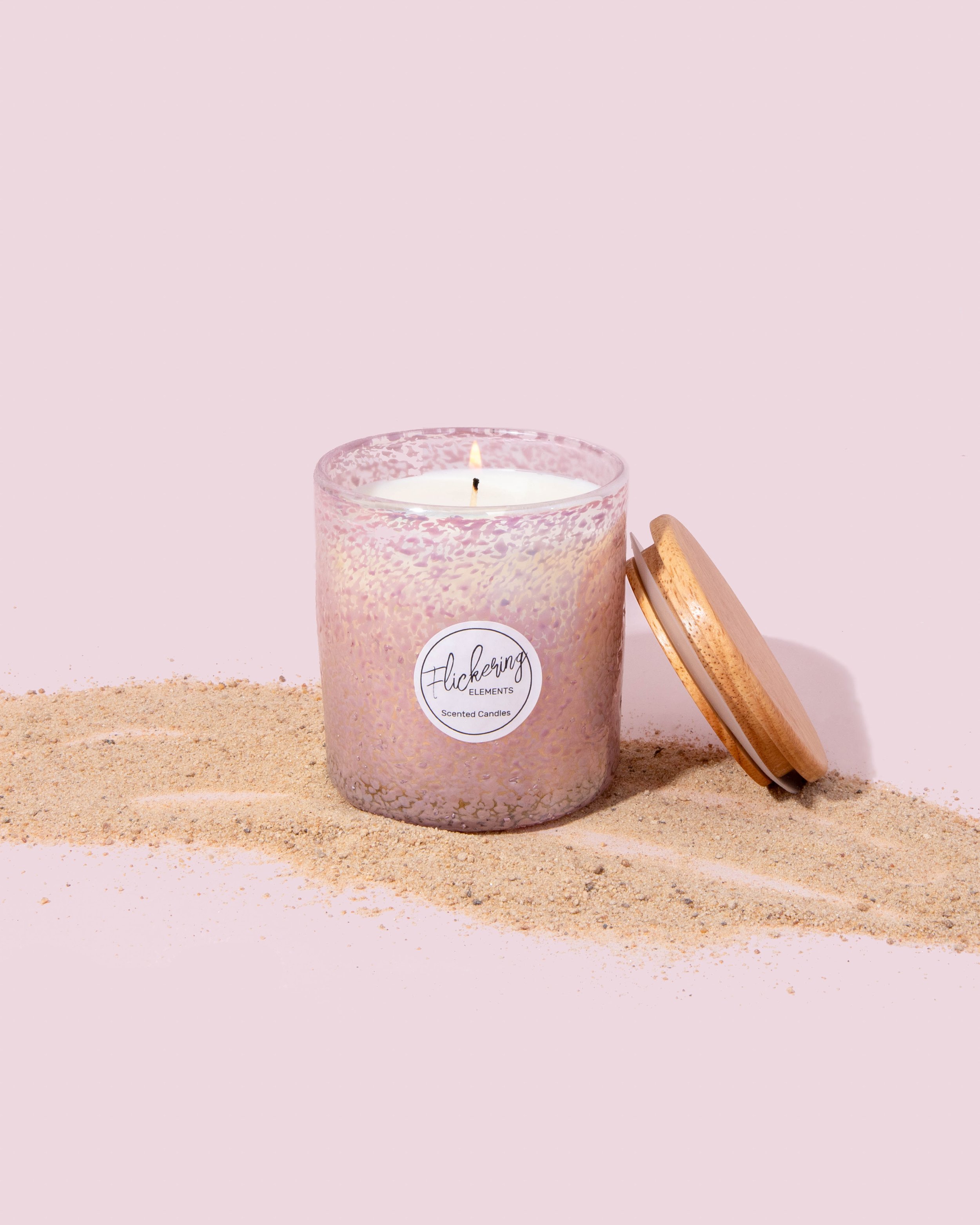 Dusty Rose Pearl Vogue Jar