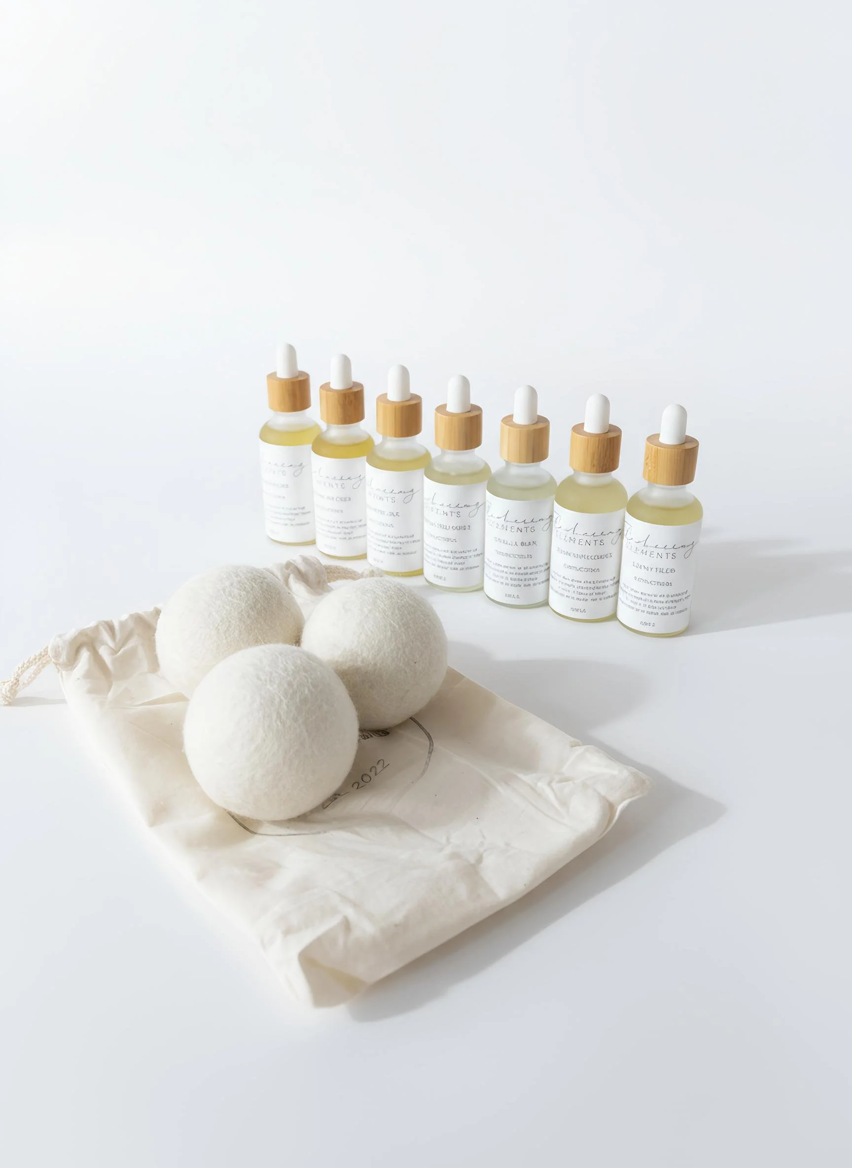 Laundry Dryer Ball Set with Fragrance