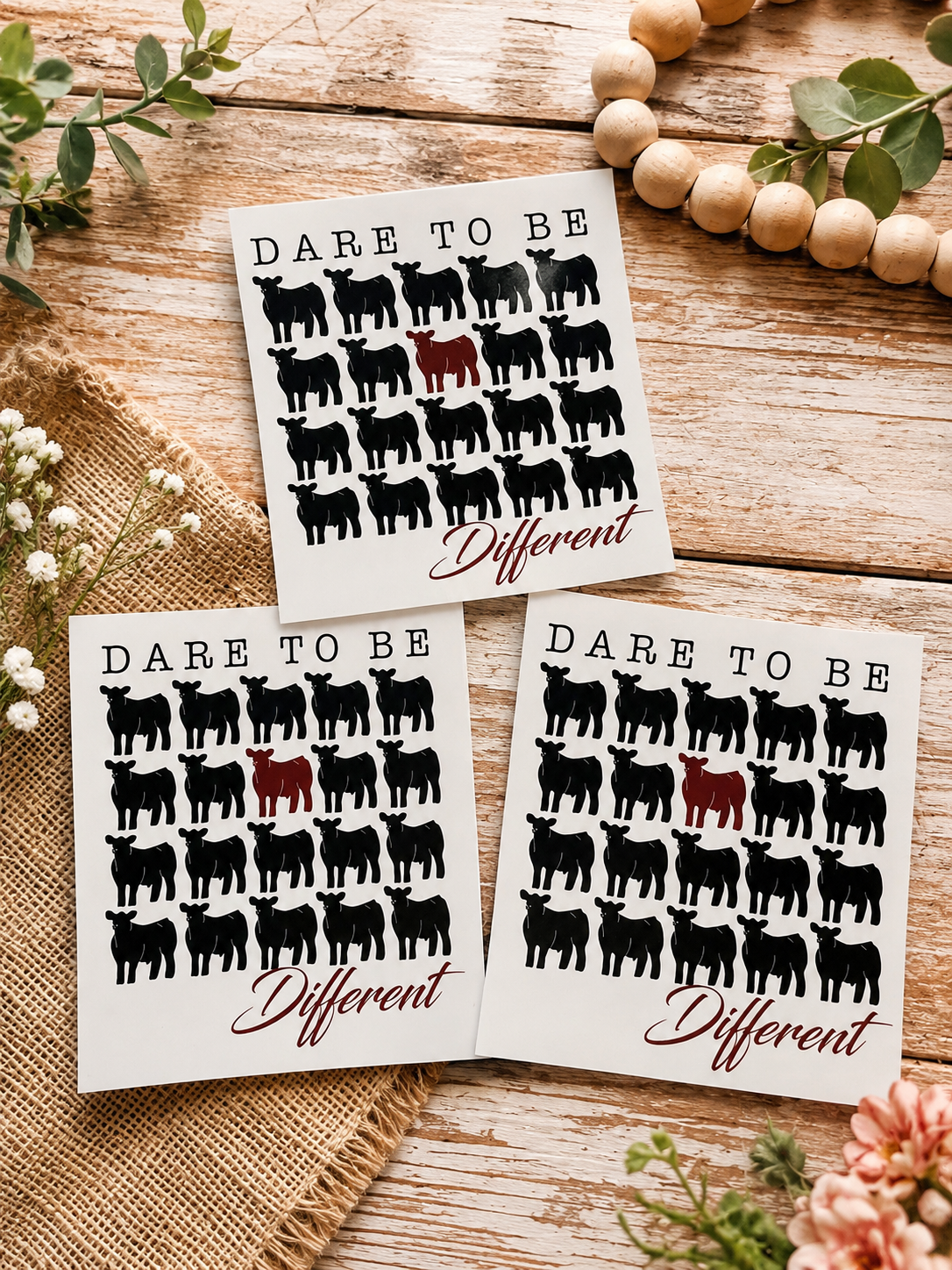 Dare to be Different Sticker