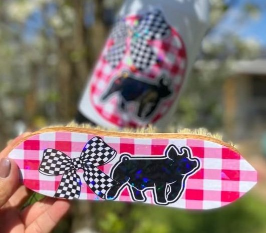 Personalized Livestock Brush