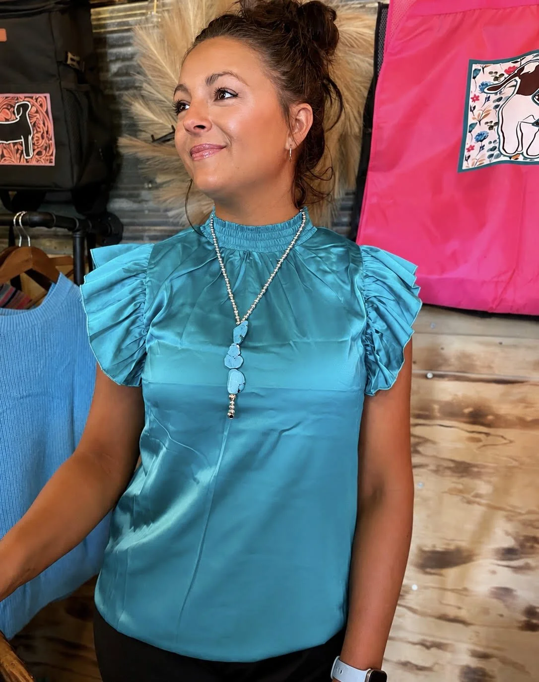 Babydoll turquiose