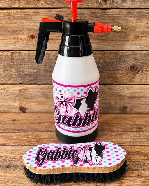 Polka Dot & Bow Sprayer