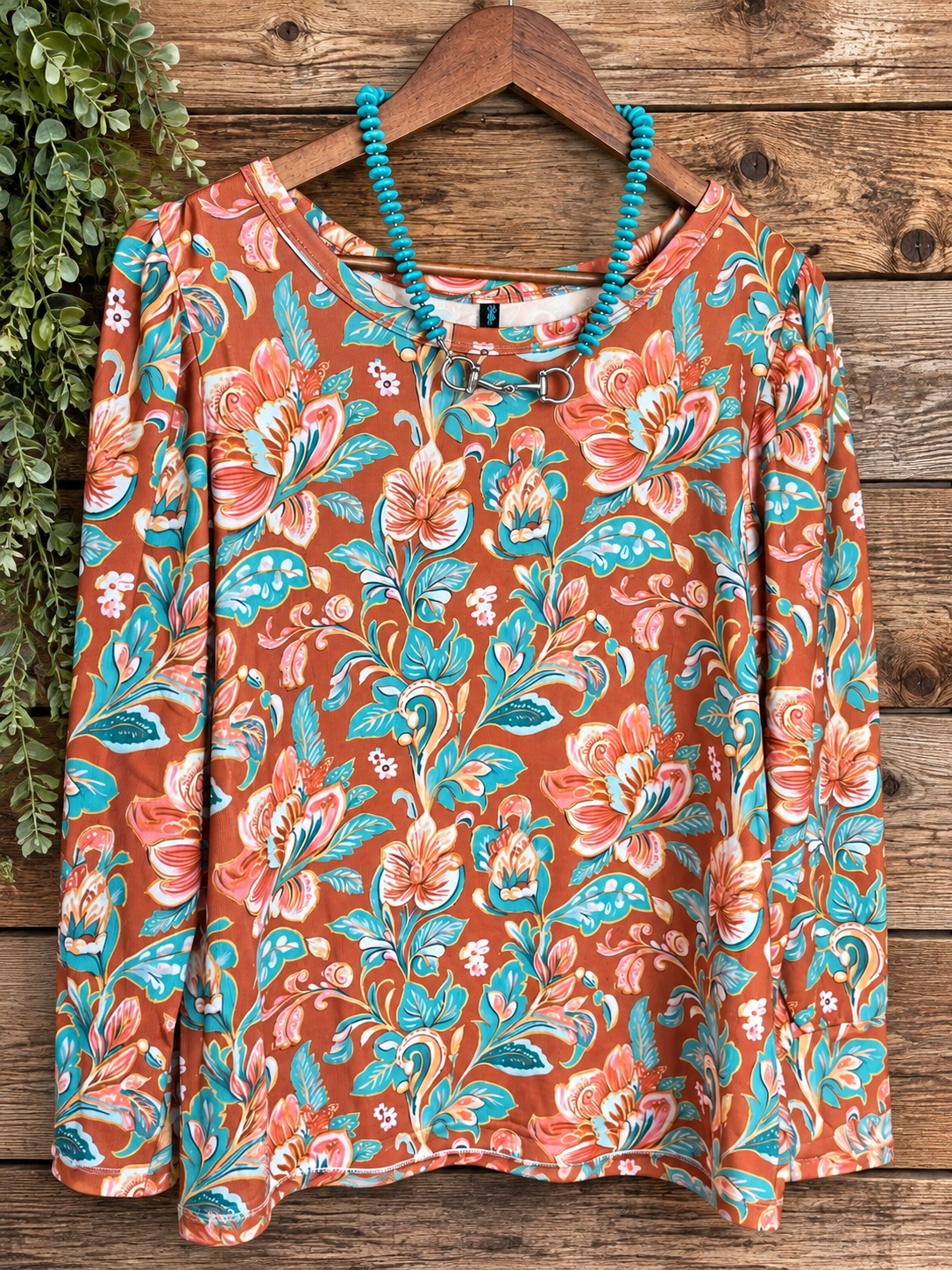 Wild Paisley Top