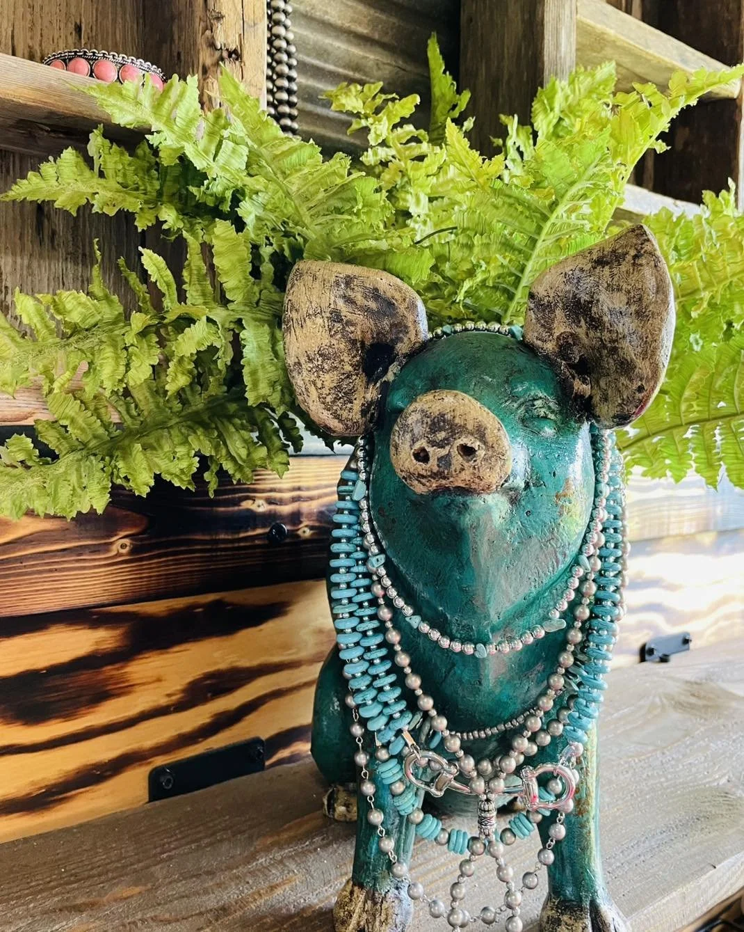 Wilber Turquois Pot