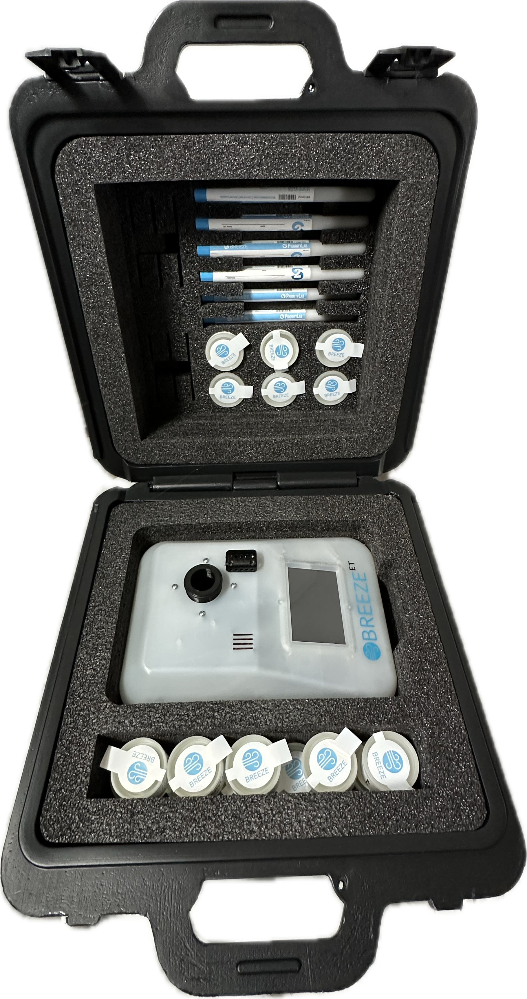 The machine and testing media used for testing mold