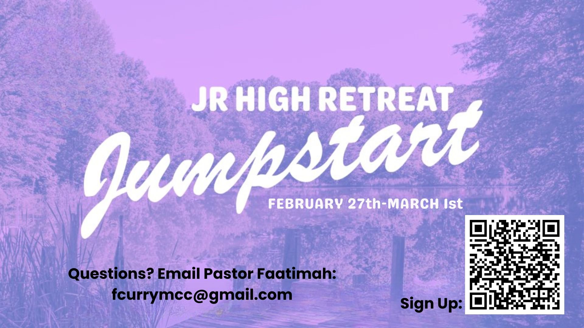 Junior High Youth Retreat