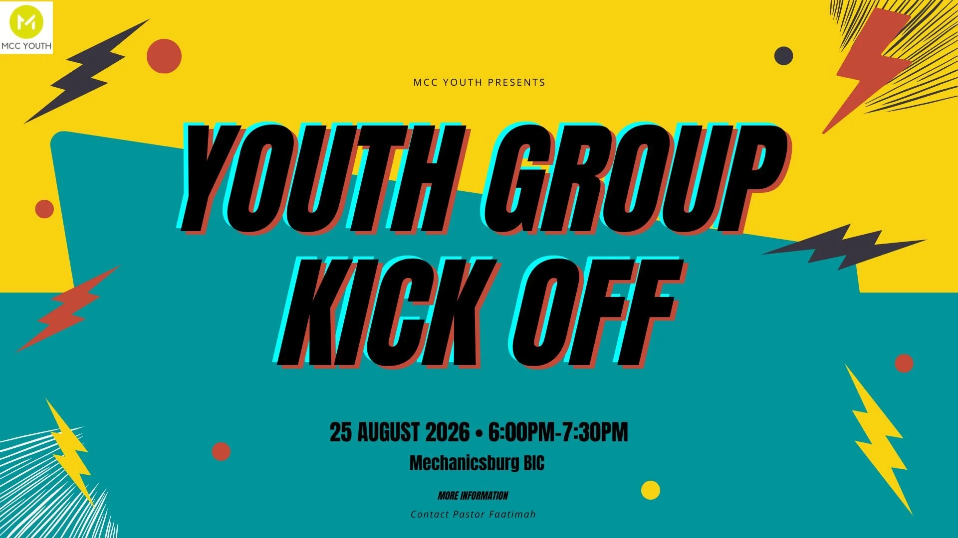 Youth Group Kick Off 