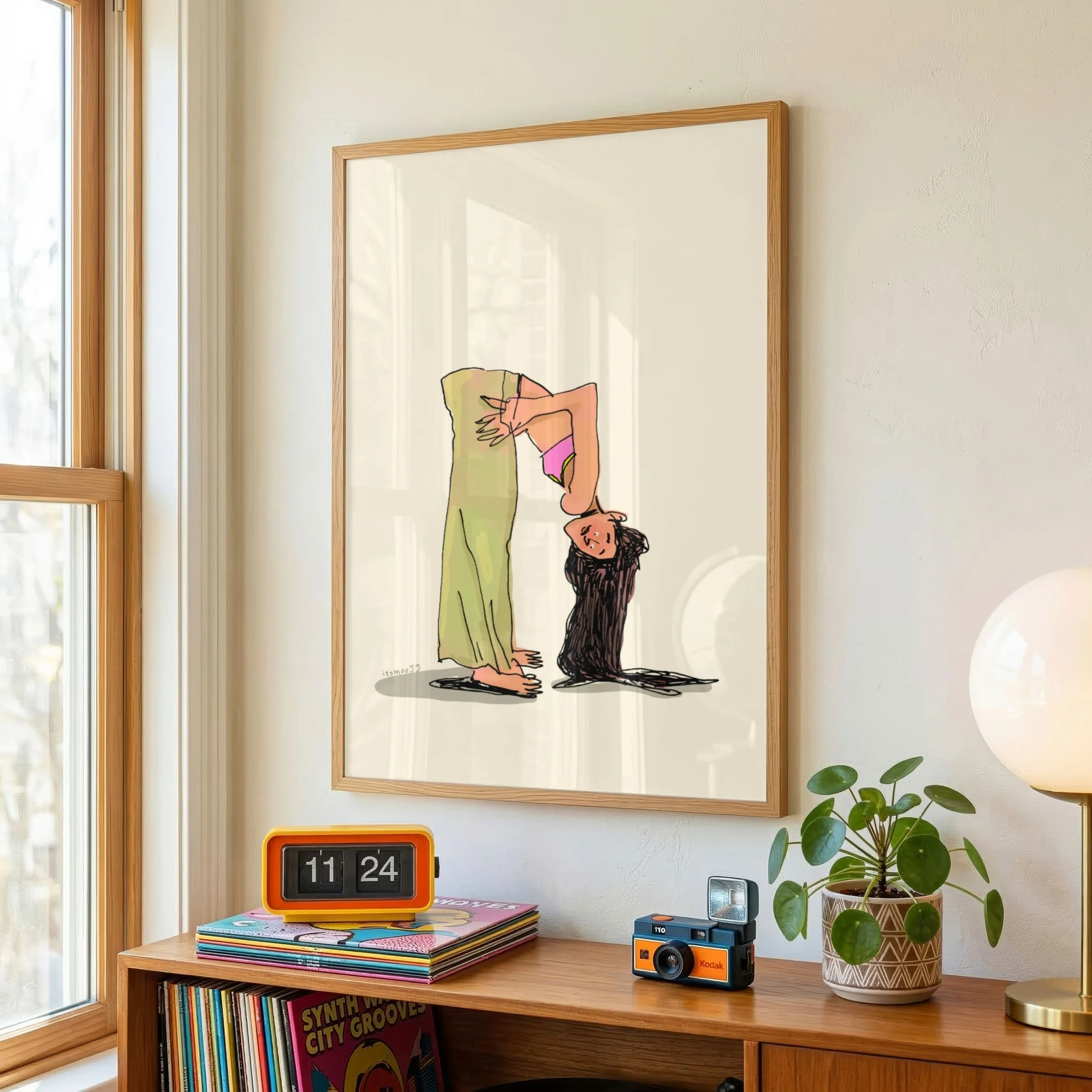 Yoga Studio Printable Poster Pack (digital download)