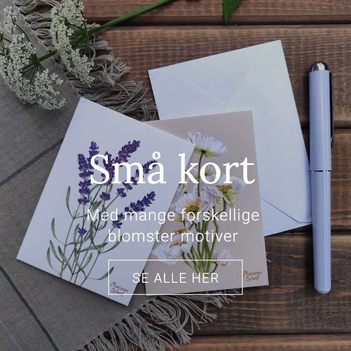 MINI BLOMSTERKORT