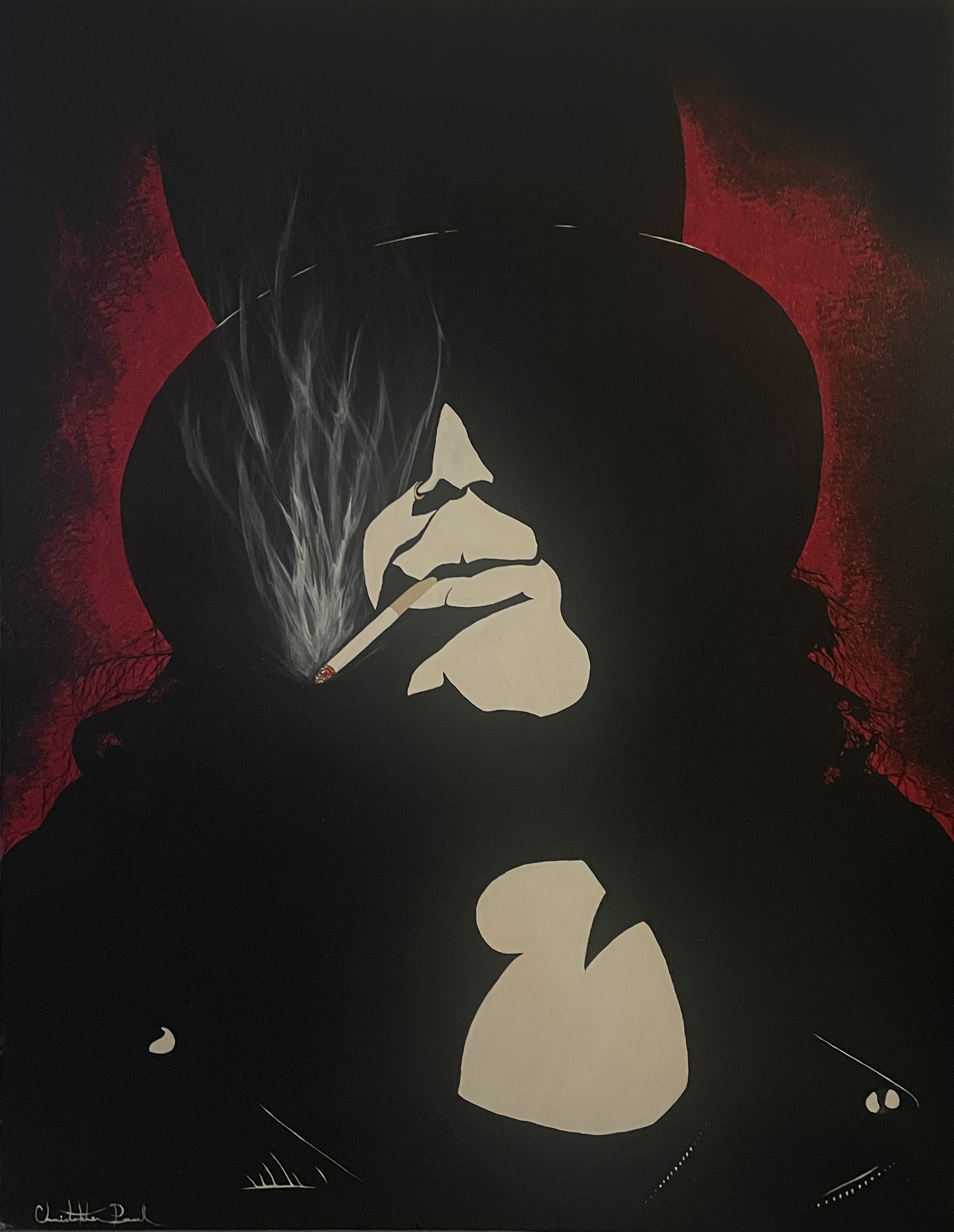 Slash Acrylic on Canvas 30" x 40"