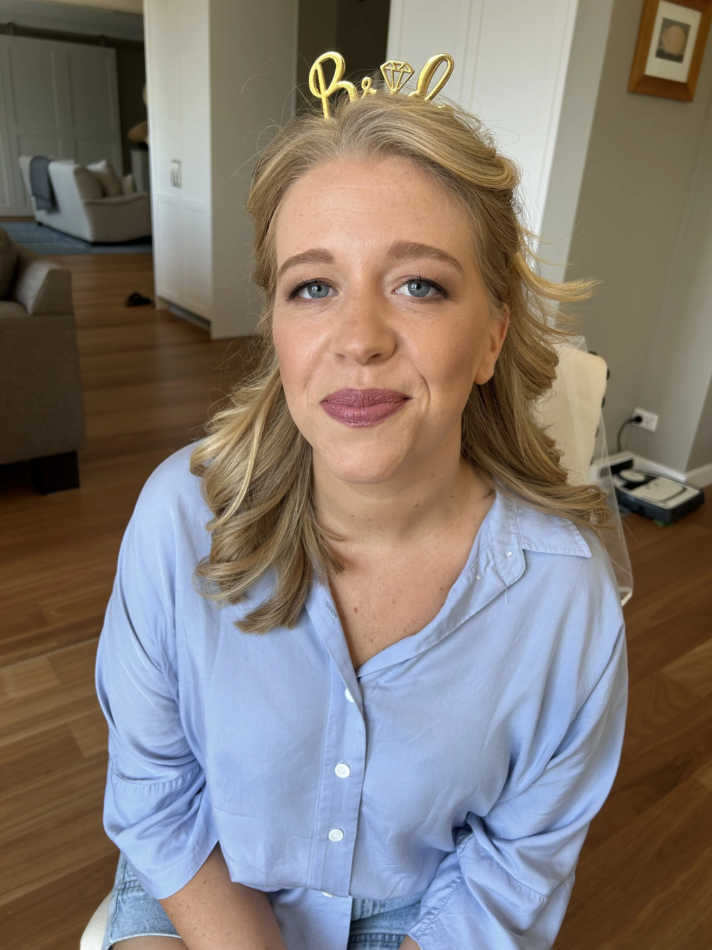 Classic bridal makeup for Sydney brides by Emily Doyle