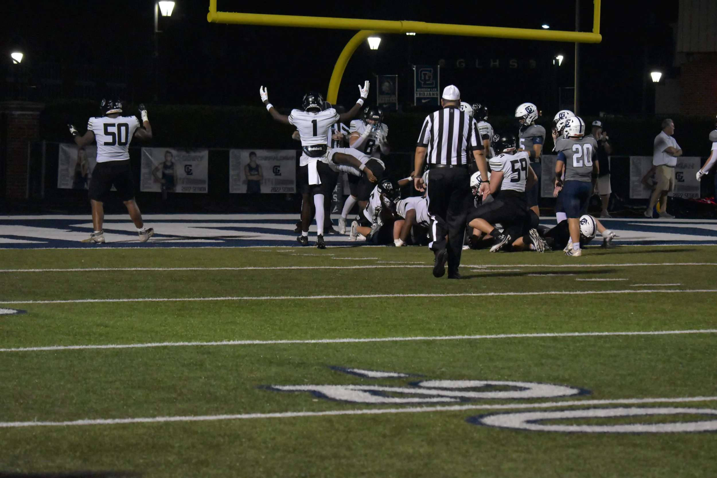 JV Football at Calhoun