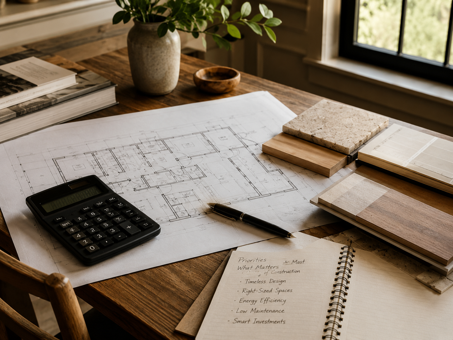 Planning a Construction Budget Around What Matters Most