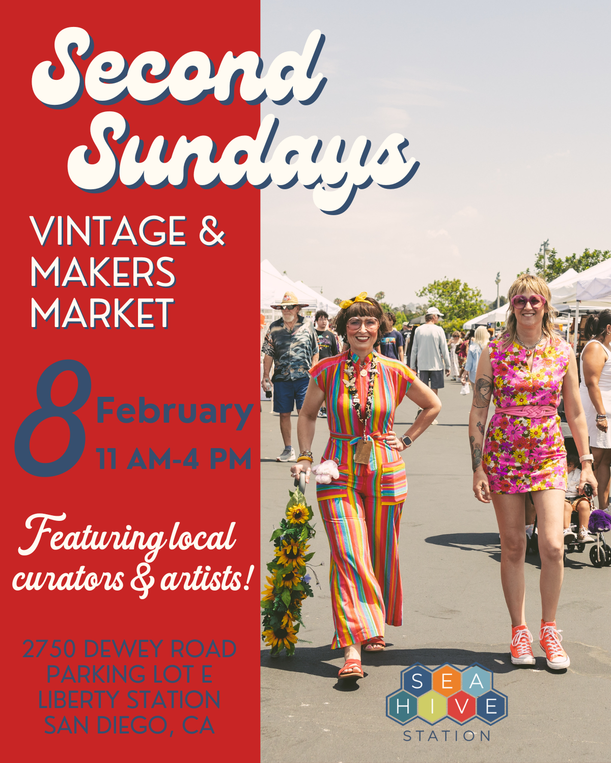 Second Sundays at Sea Hive Station Market