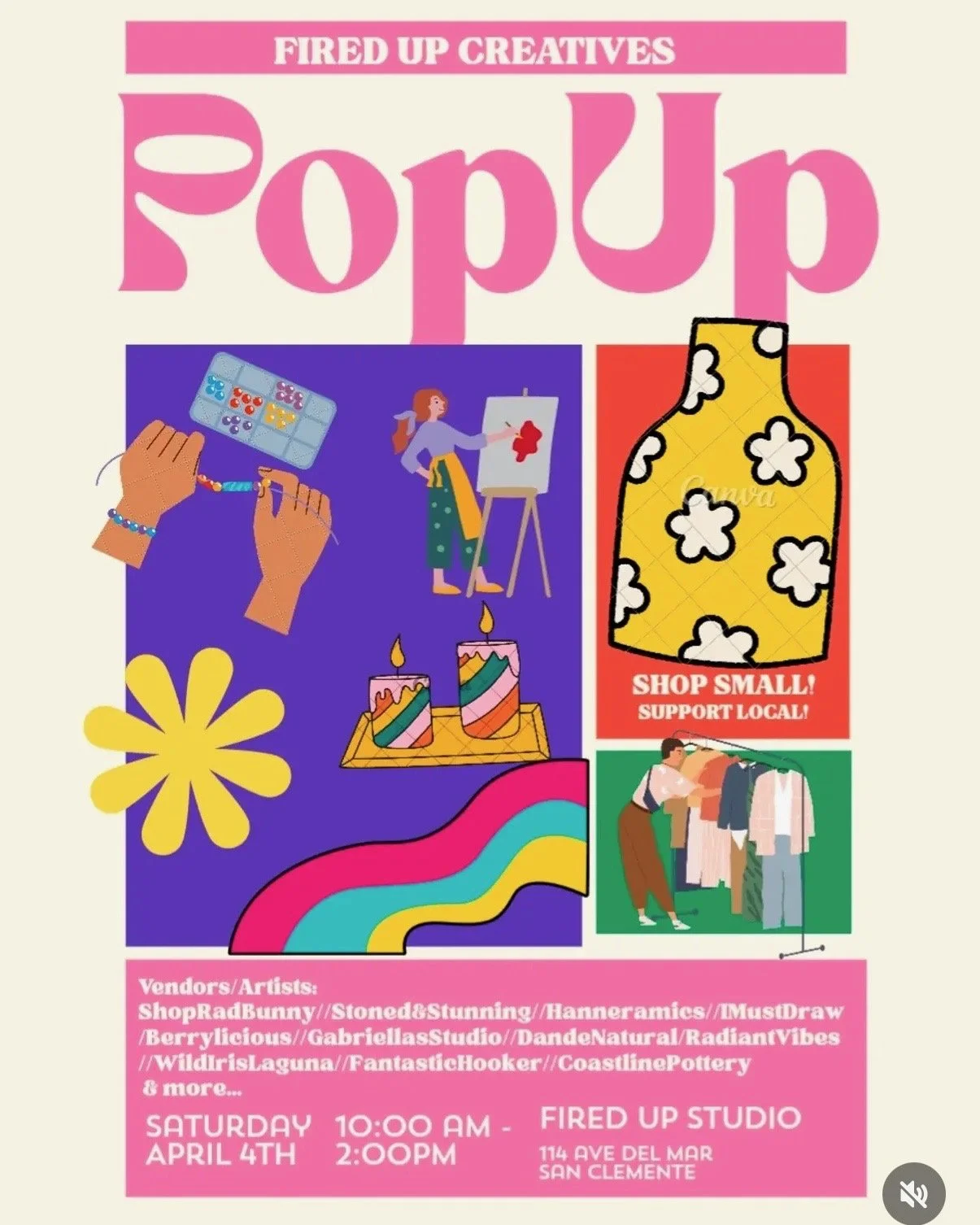 Fired Up Pop-up Event