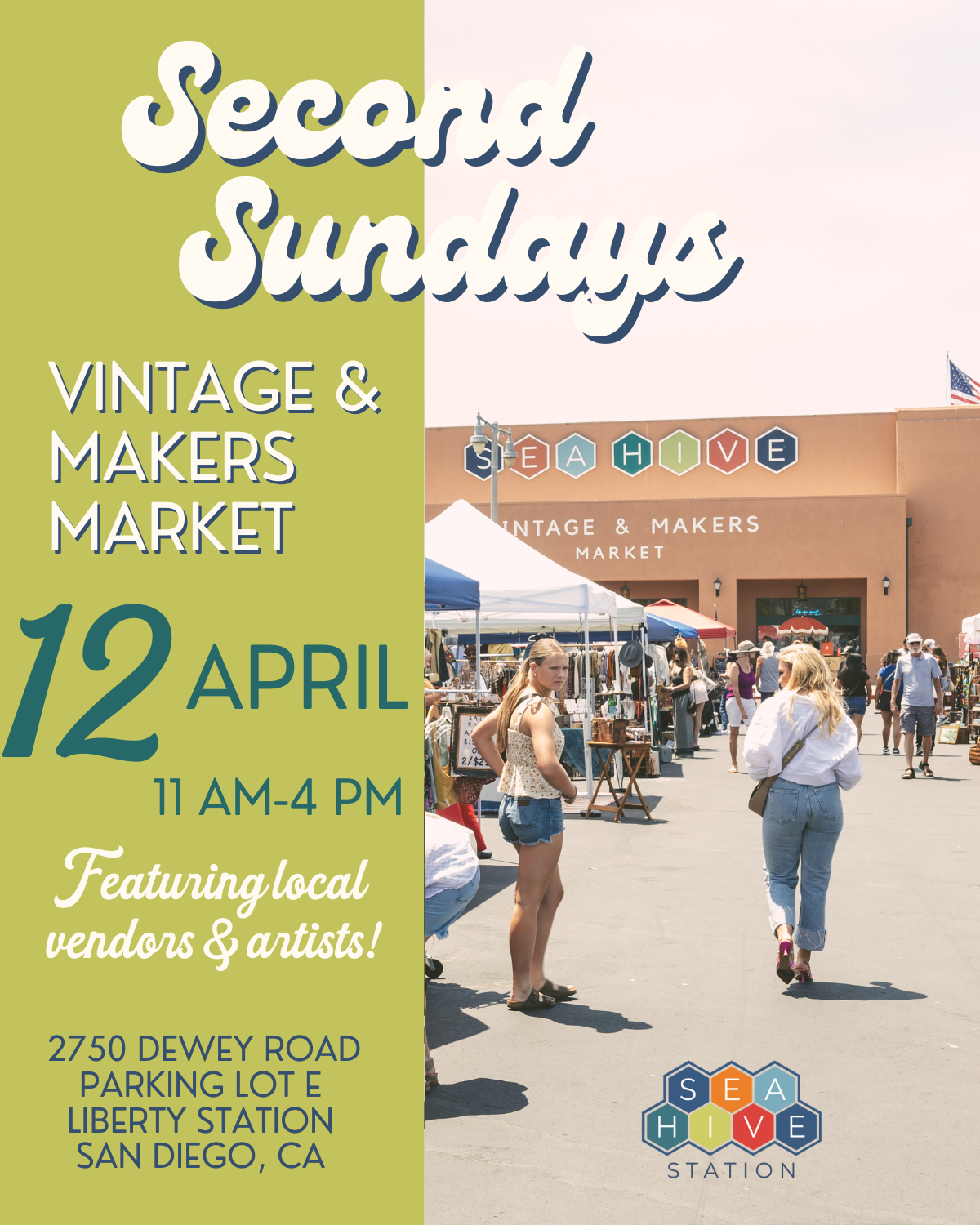 Second Sundays at Sea Hive Station Market