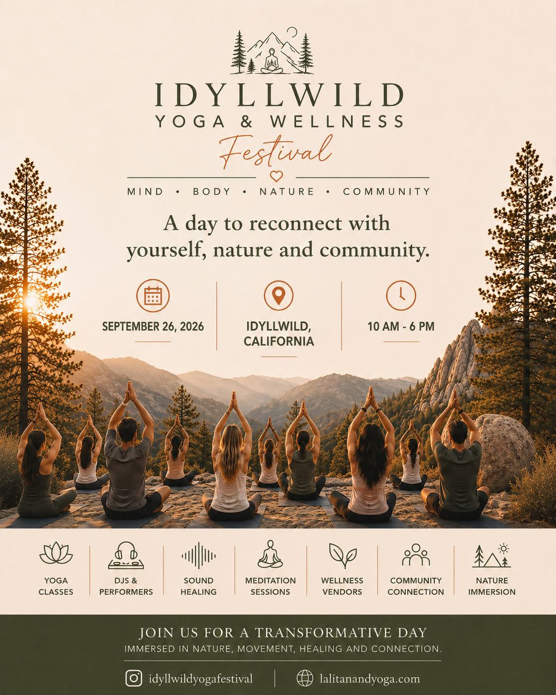 Idyllwild Yoga and Wellness Festival