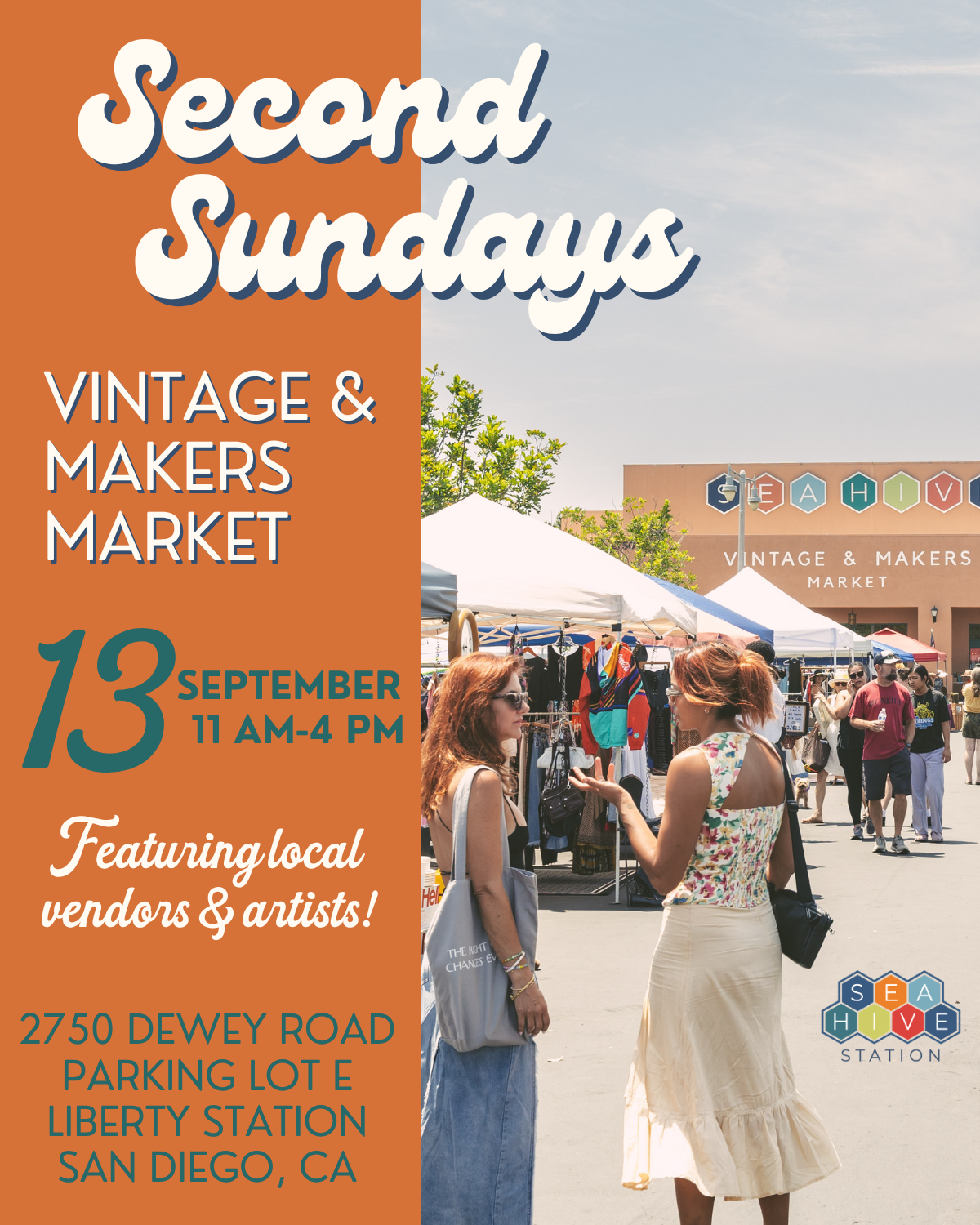 Second Sundays Vintage &amp; Makers Market
