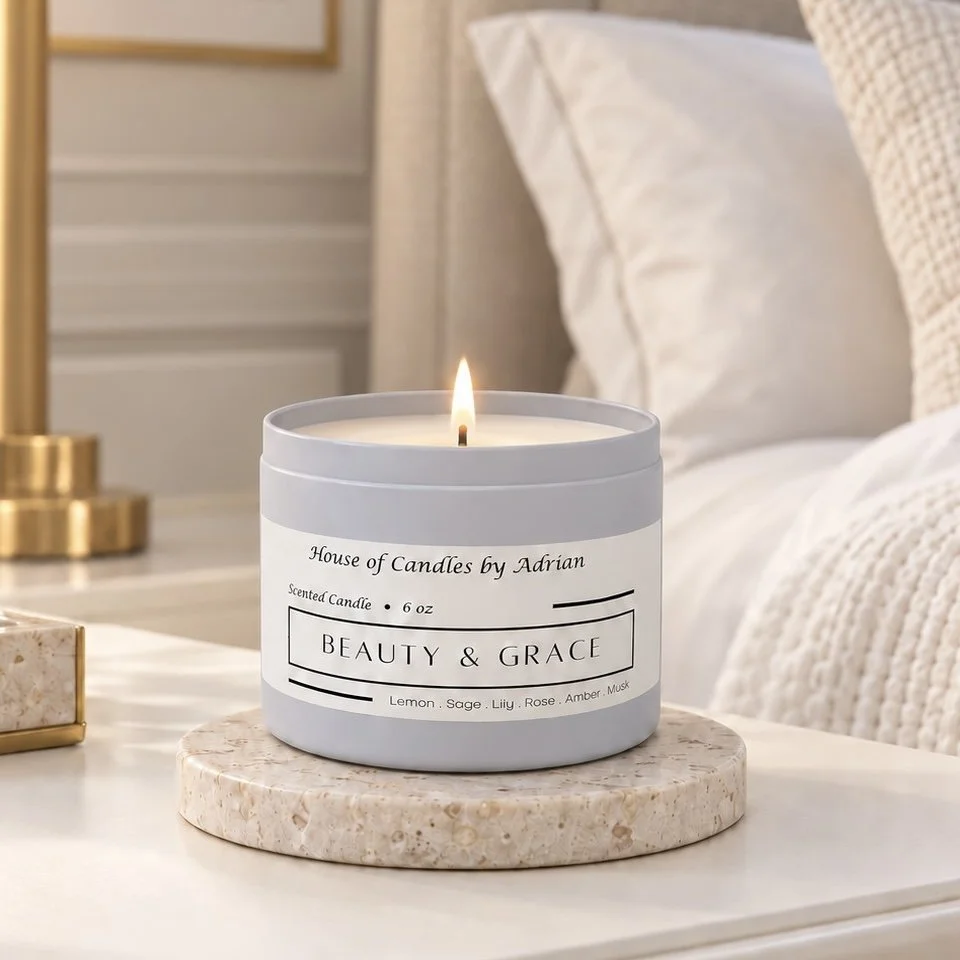Beauty & Grace 6 oz. Candle