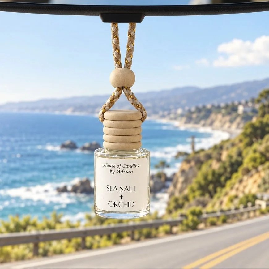 Sea Salt + Orchid Car Diffuser