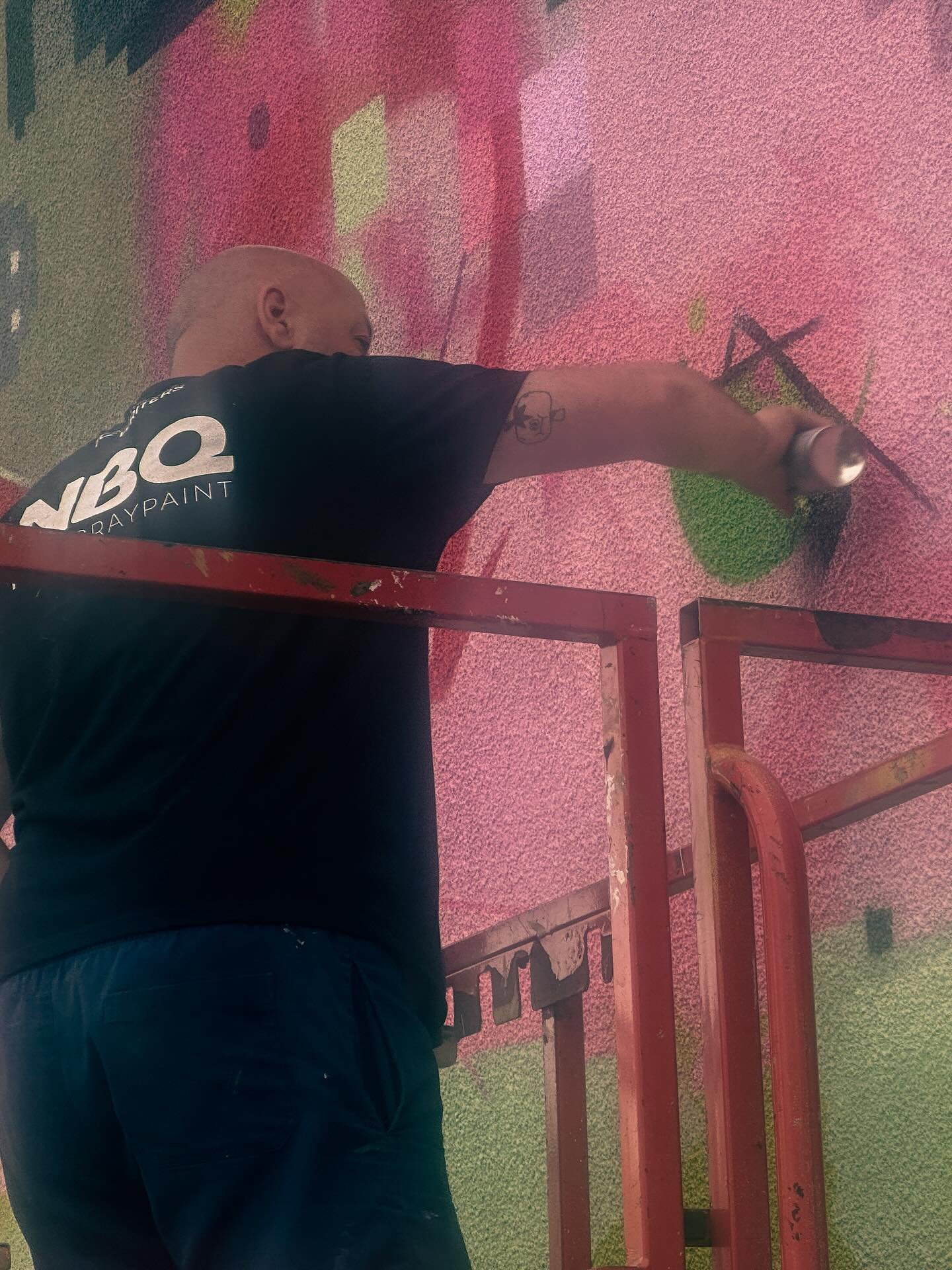 Artists at Art Fest taking over the streets. 

Filling our city with colour and expression. 
We can&rsquo;t thank everyone enough for their craft &amp; graft! For some artists it was up to two weeks of painting, through wind, rain &amp; occasional su