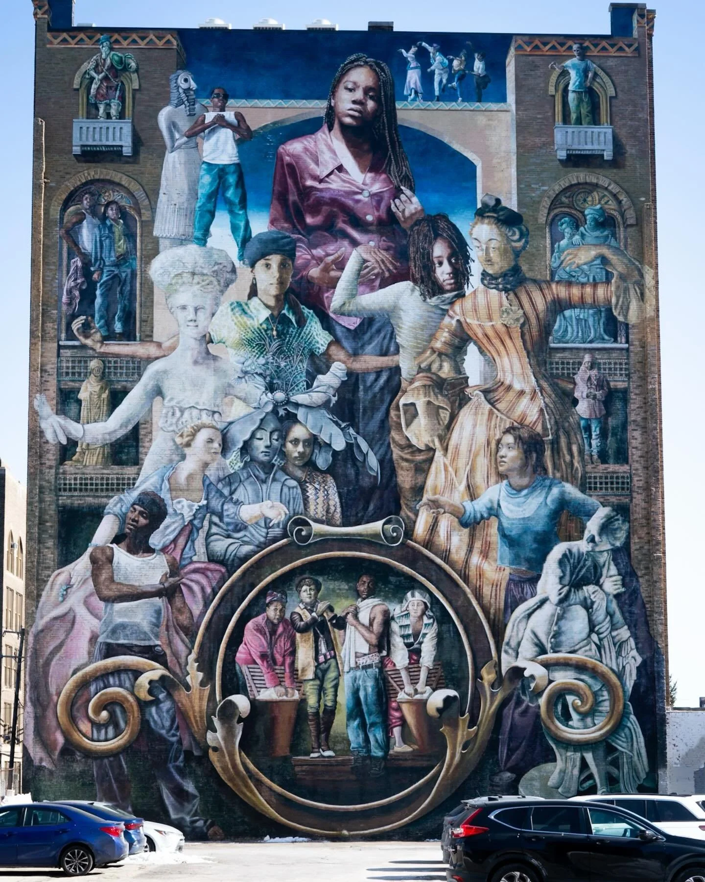 Philly Murals, 
Philadelphia, Pennsylvania 
~
These photos represent just a small selection of this painted city. Thousands of murals adding colour and character but the level of the works are awe-inspiring, thought-provoking, and often celebrate the
