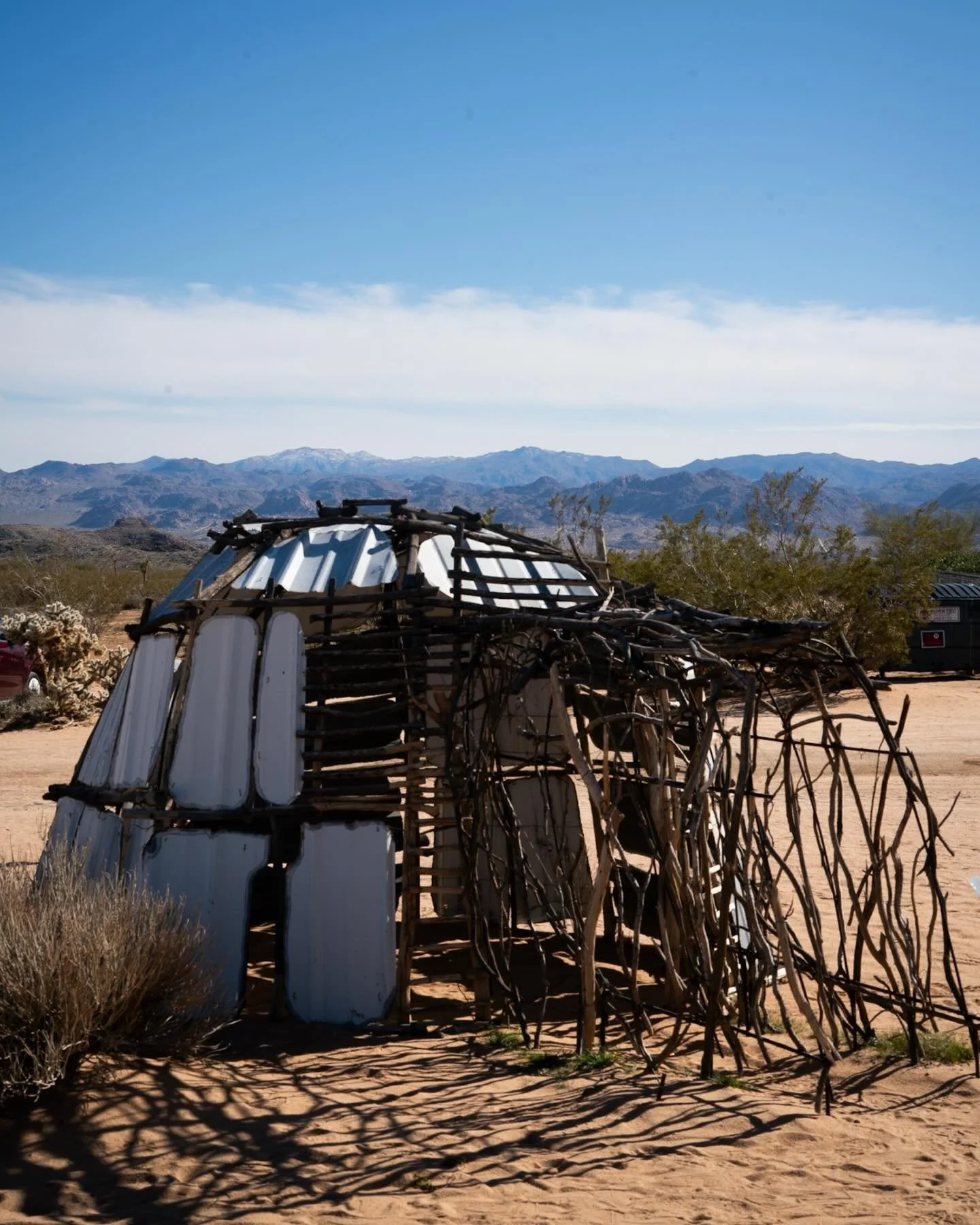 Noah Purifoy Outdoor Desert Art Museum
Joshua Tree, California
@noahpurifoyfoundation 
~ 
Around 2.5 acres of assemblage art, Noah used anything he had available to him to reimagine objects; creating sculptures and even buildings you can walk around 