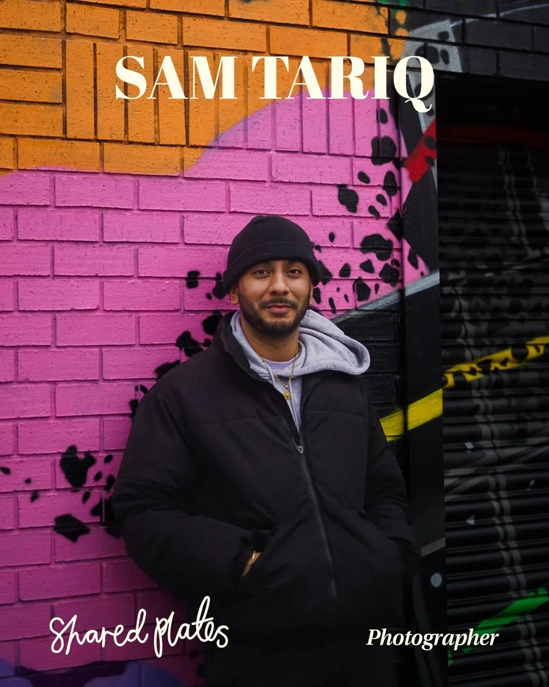 Shared Plates
Food &amp; Art Festival
25 April 2026 | 12:00&ndash;19:00
@new_art_exchange

~

Introducing our first &ndash; ARTIST IN RESIDENCE
Photographer @samtariq_ 

Sam will be exhibiting a series of portrait images celebrating the people who co