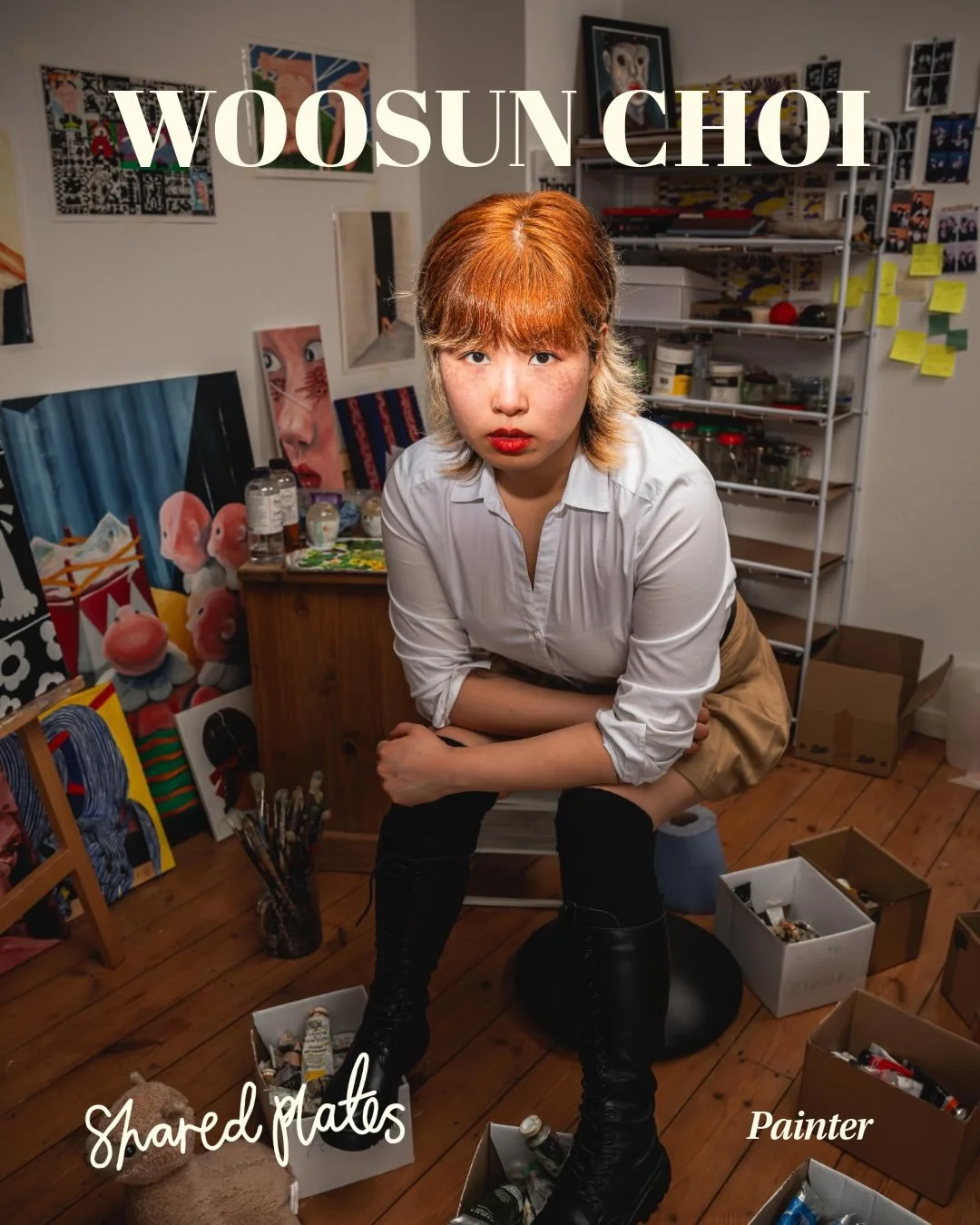 Shared Plates
Food &amp; Art Festival
25 April 2026 | 12:00&ndash;19:00
@new_art_exchange

~

Our third Artist in Residence - painter, @woosunchoioi 

WooSun invites you to take part in a live, collaborative mural centred around food and shared exper