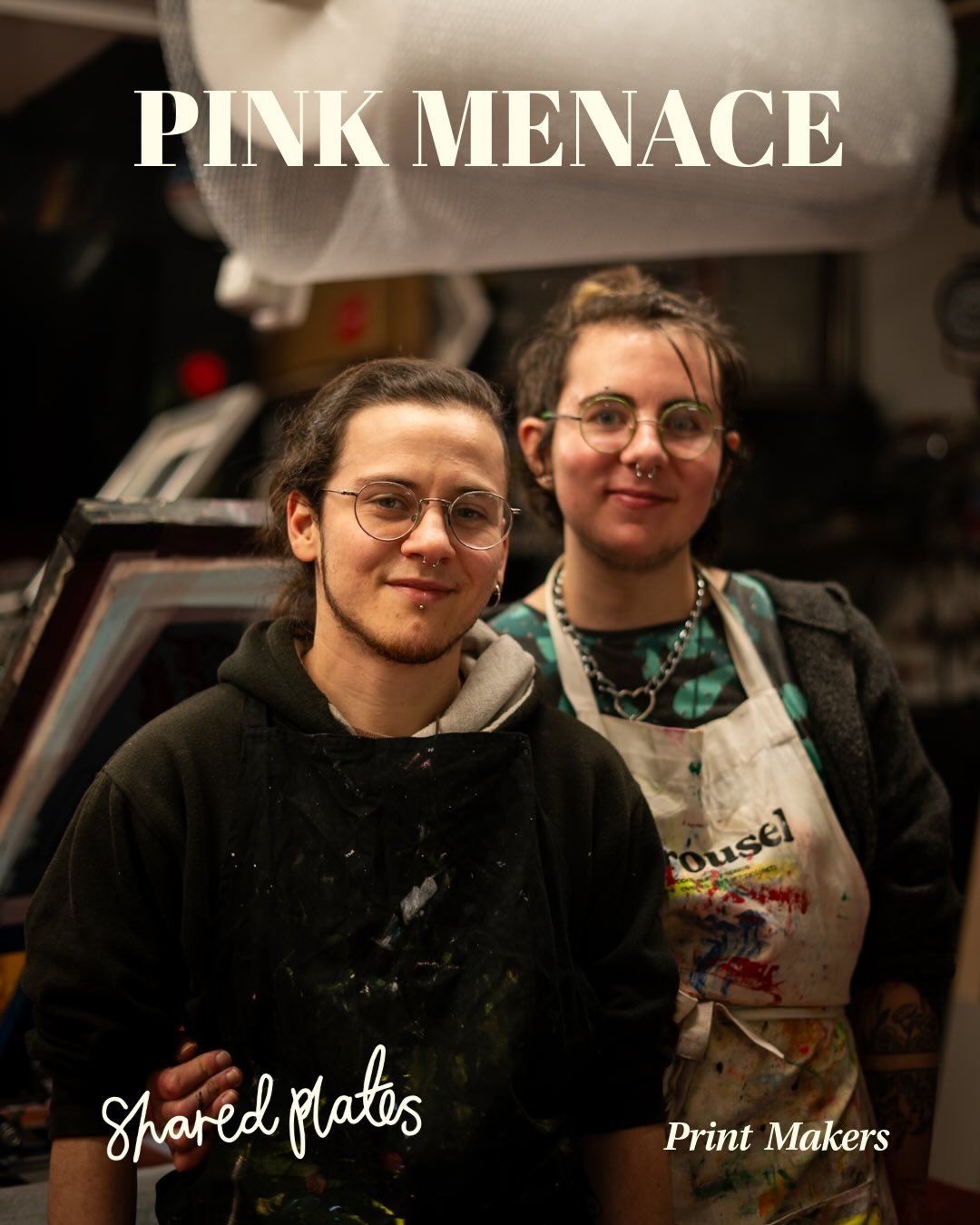 Shared Plates
Food &amp; Art Festival
25 April 2026 | 12:00&ndash;19:00
@new_art_exchange 

~

Introducing our PRINT WORKSHOP
with @pink___menace 

Join Pink Menace for a hands-on screen printing workshop.

Print playful illustrations onto textiles, 
