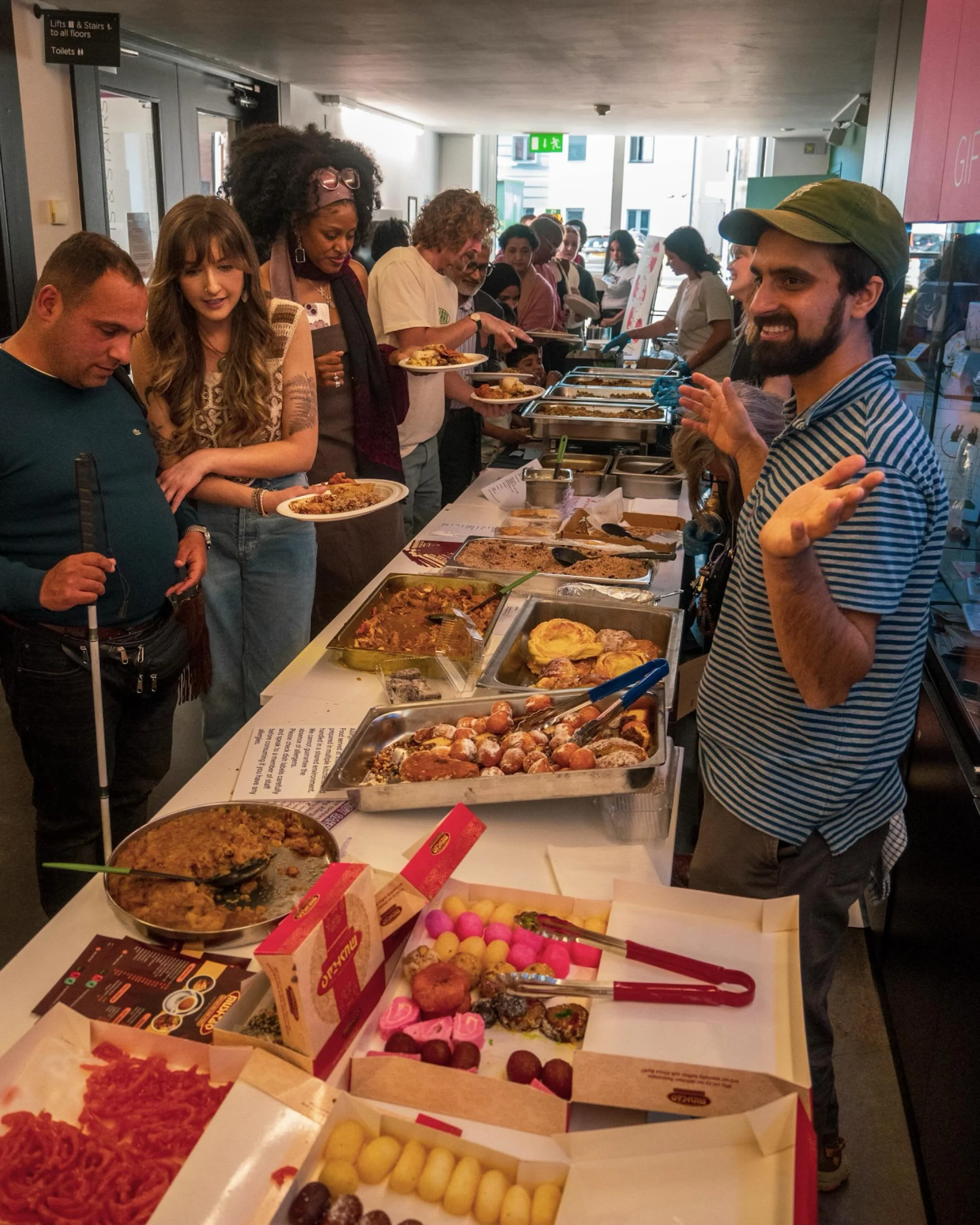 2026 PROJECT TWO
Shared Plates
Food &amp; Art Festival 
~ 
Looking back on an eight month research and development project which led to a one day festival. 
~ 
Shared Plates is a one-day festival delivered in partnership with @new_art_exchange as par