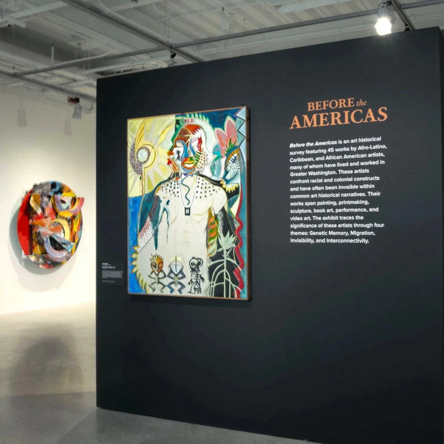 November is fast approaching! Don't forget to register for the upcoming curator-led tour of Before the Americas with @cdedwardsstudio at the Gillespie Gallery at George Mason University. 

November 8, 2-3pm
📲 𝗥𝗲𝗴𝗶𝘀𝘁𝗿𝗮𝘁𝗶𝗼𝗻 𝗹𝗶𝗻𝗸 𝗶𝗻 ?