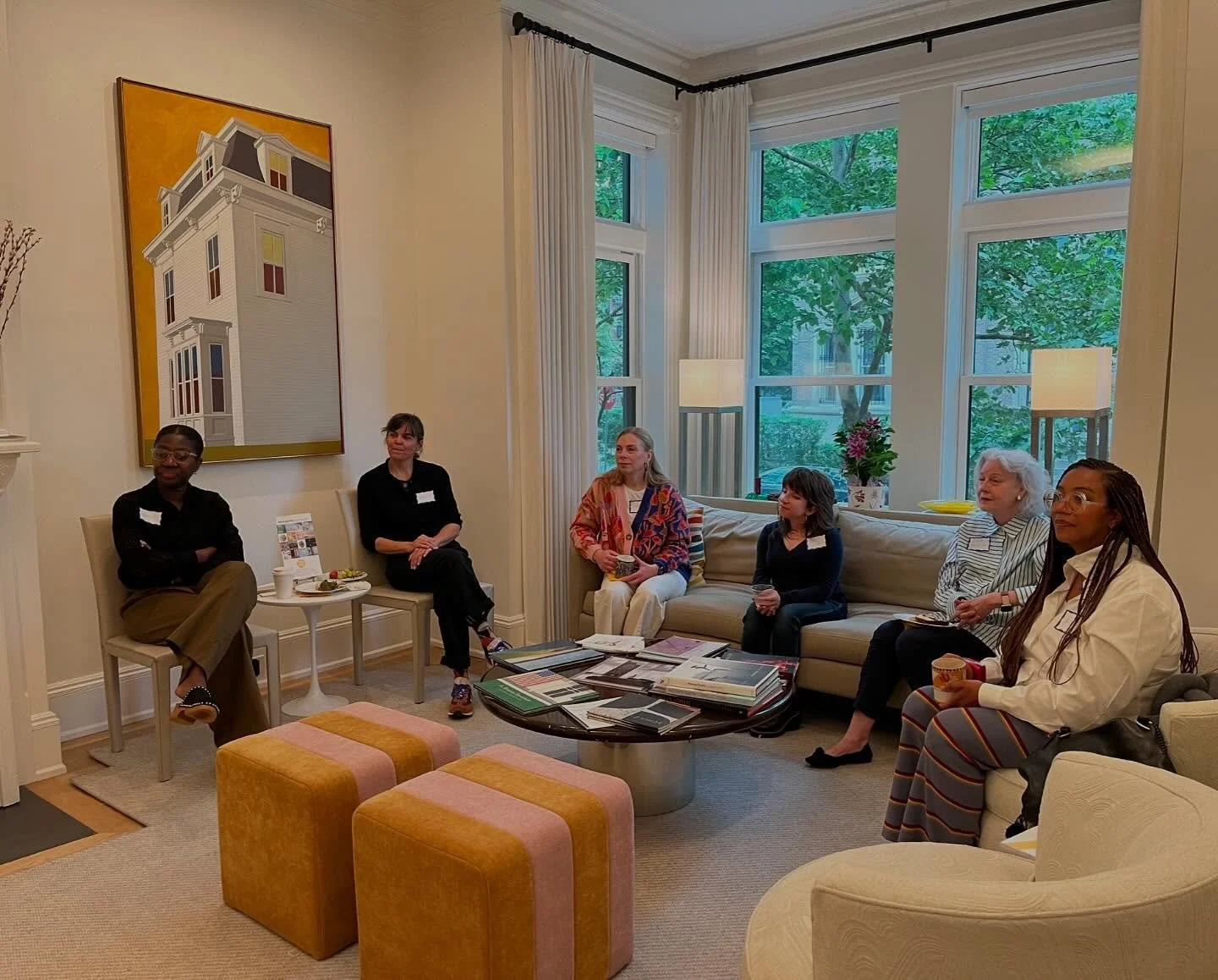 Thank you to art advisor Edith Graves for hosting artconnexDC for our first Pathways event! 

Pathways is a career development series that brings local arts professionals into conversation with the artconnexDC community. Each session features a guest