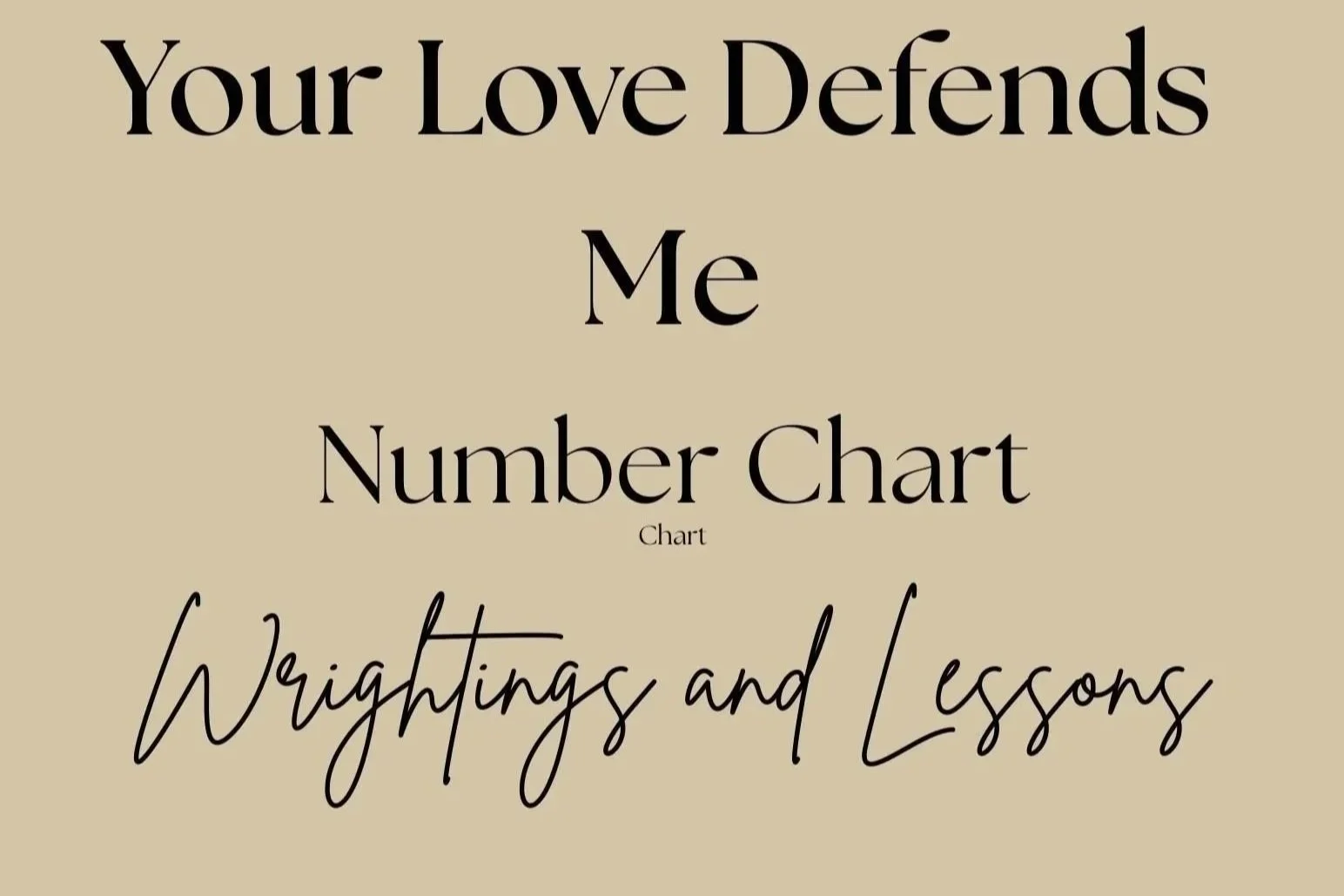 Your Love Defends Me