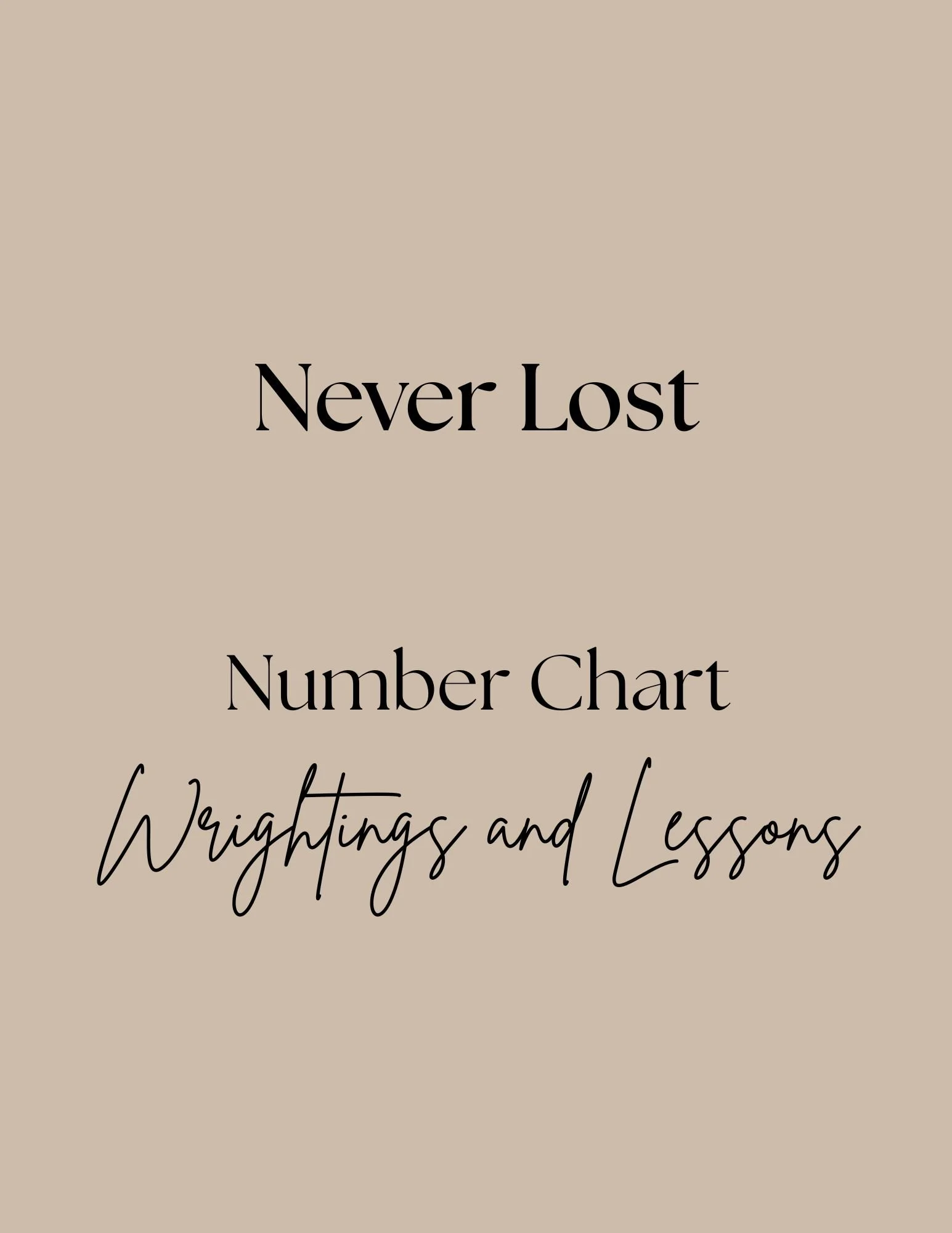 Never Lost
