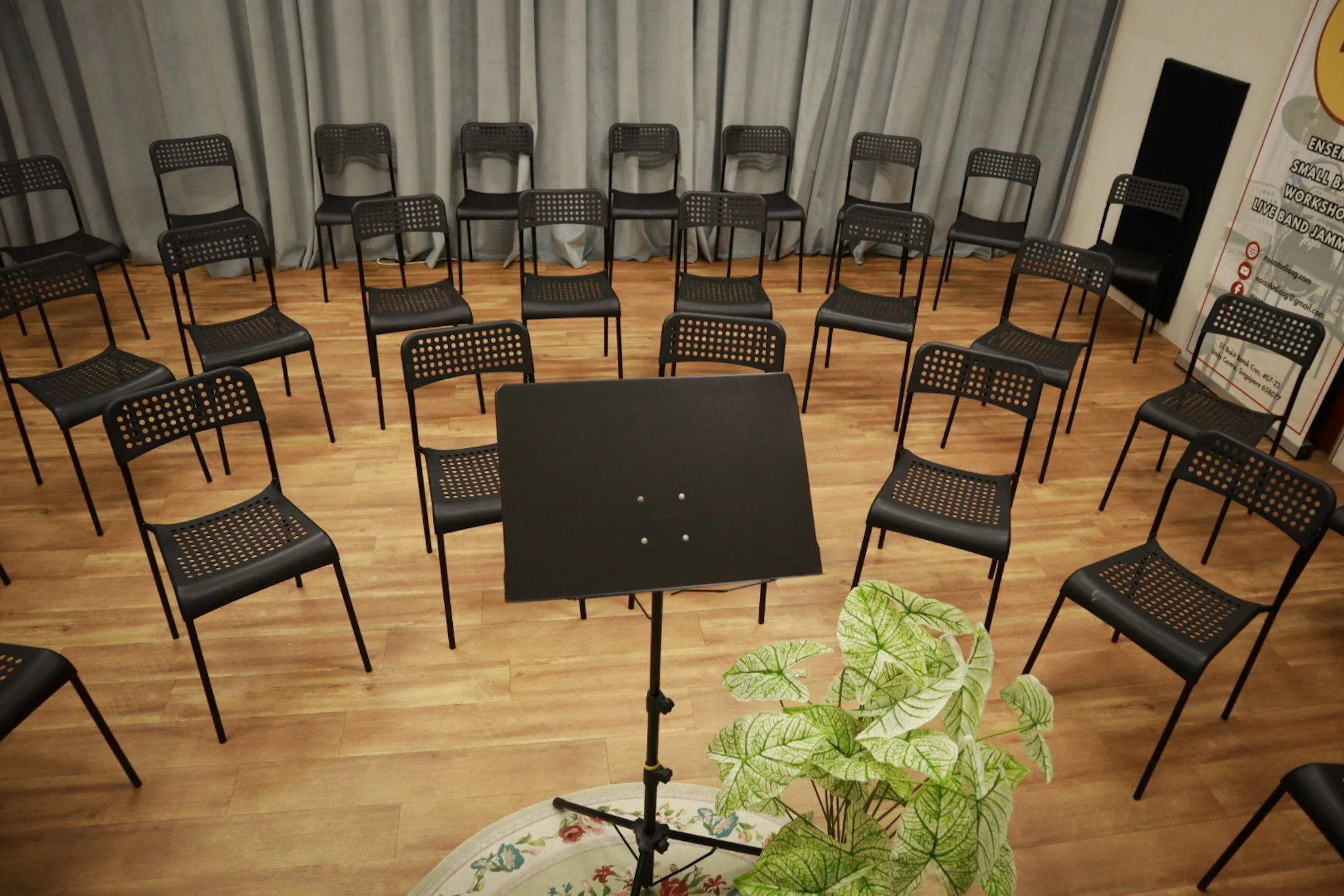 suitable for small band or ensembles