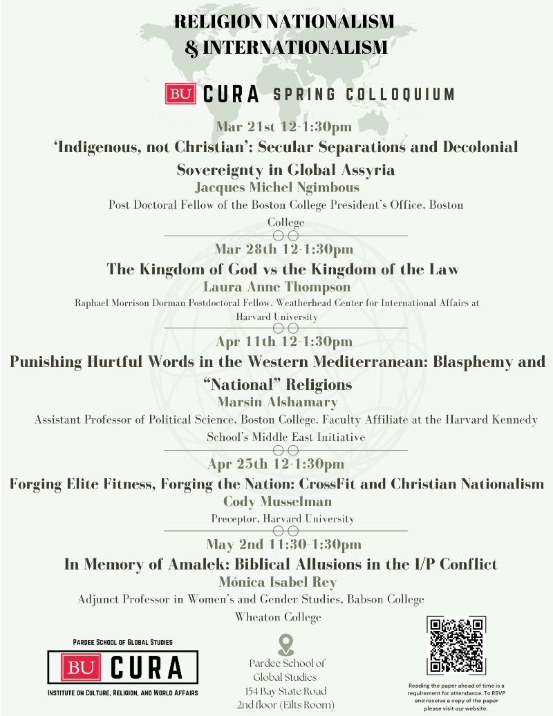 CURA- Spring Offerings 