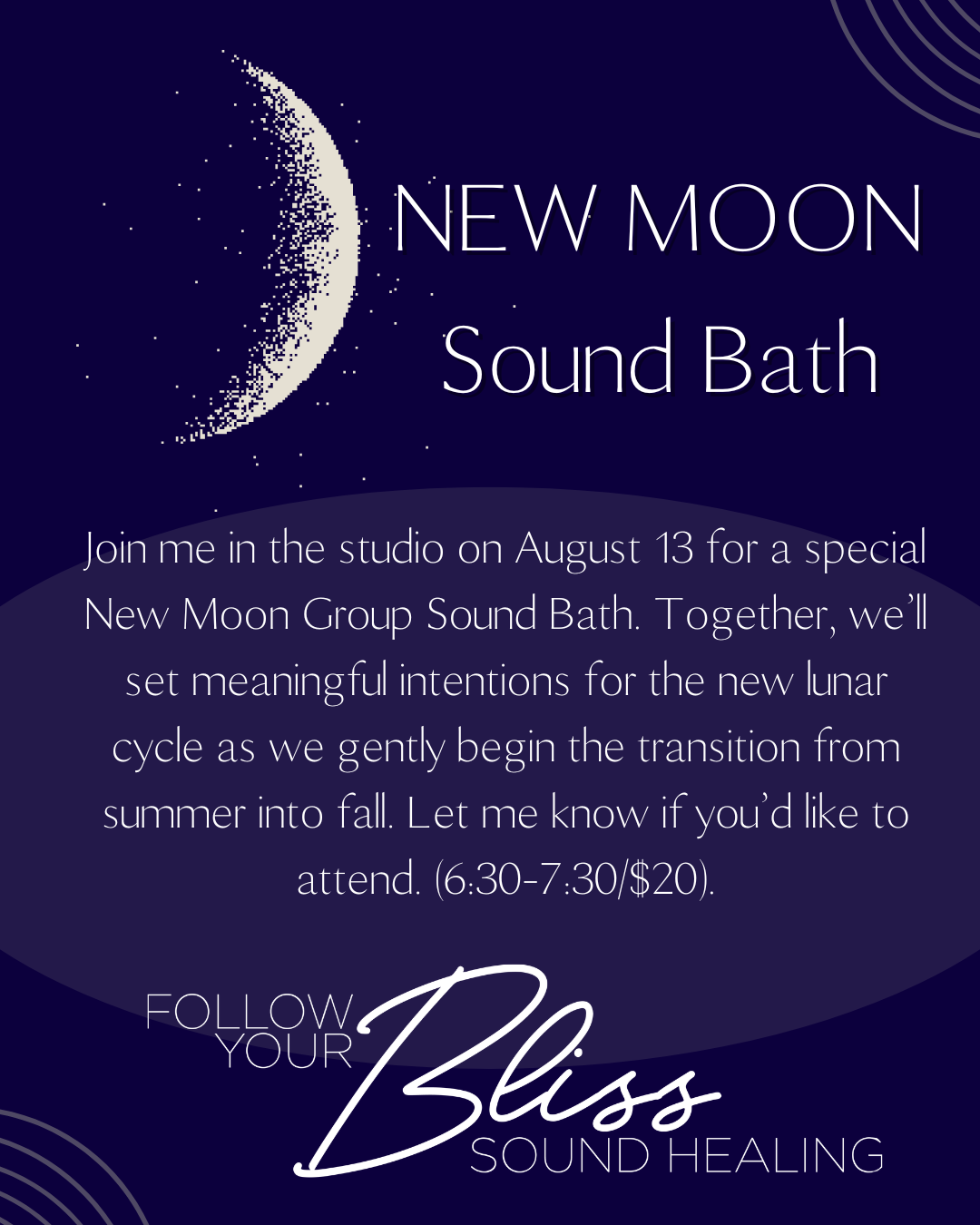 New Moon Sound Bath