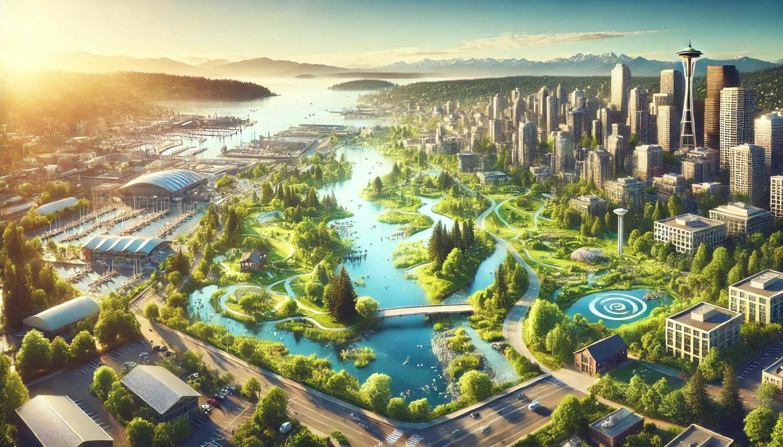 What city in Washington is best for climate change?