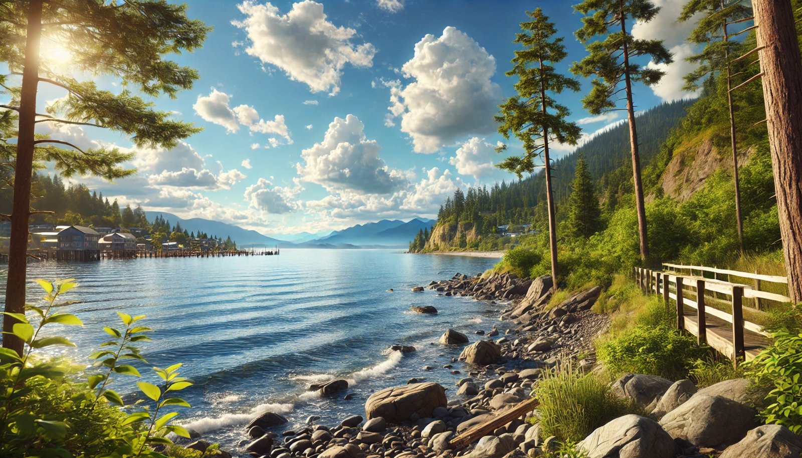 What city in Washington state has the best weather?