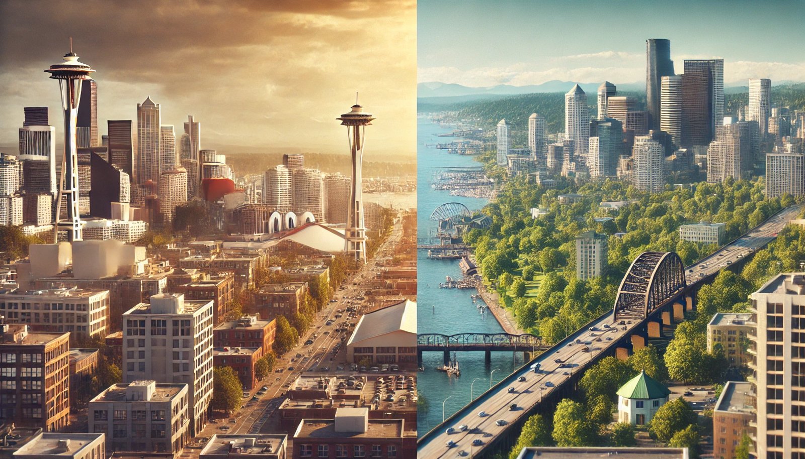 What city has a similar climate to Seattle?