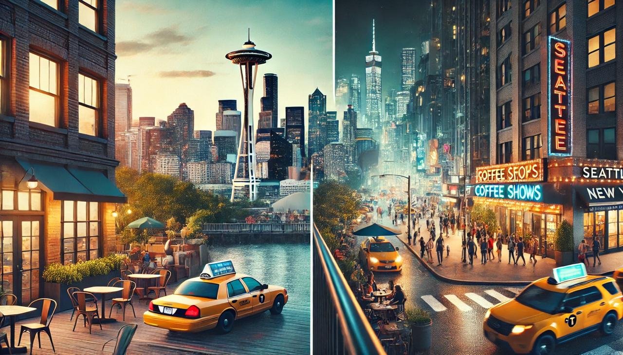 How does the vibe of Seattle compare to the vibe of New York City?