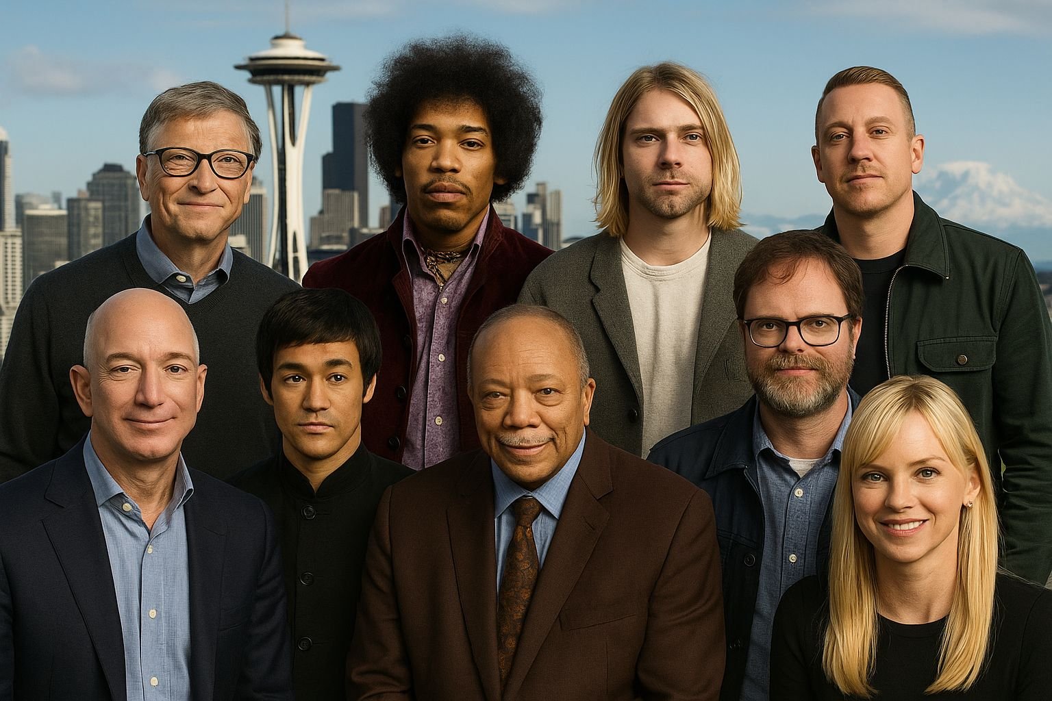 Top 10 Famous People from Seattle