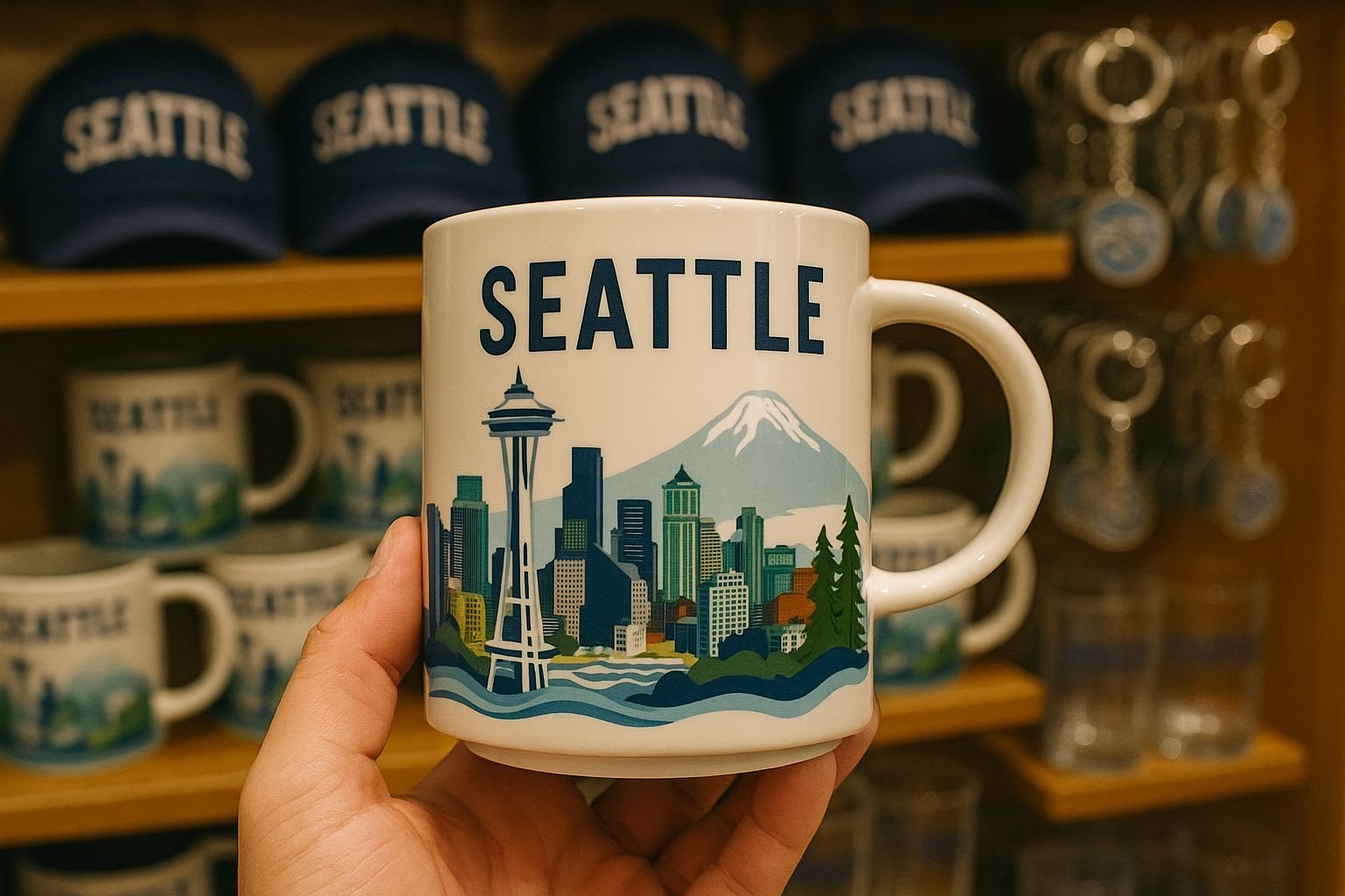 What is a good souvenir from Seattle?