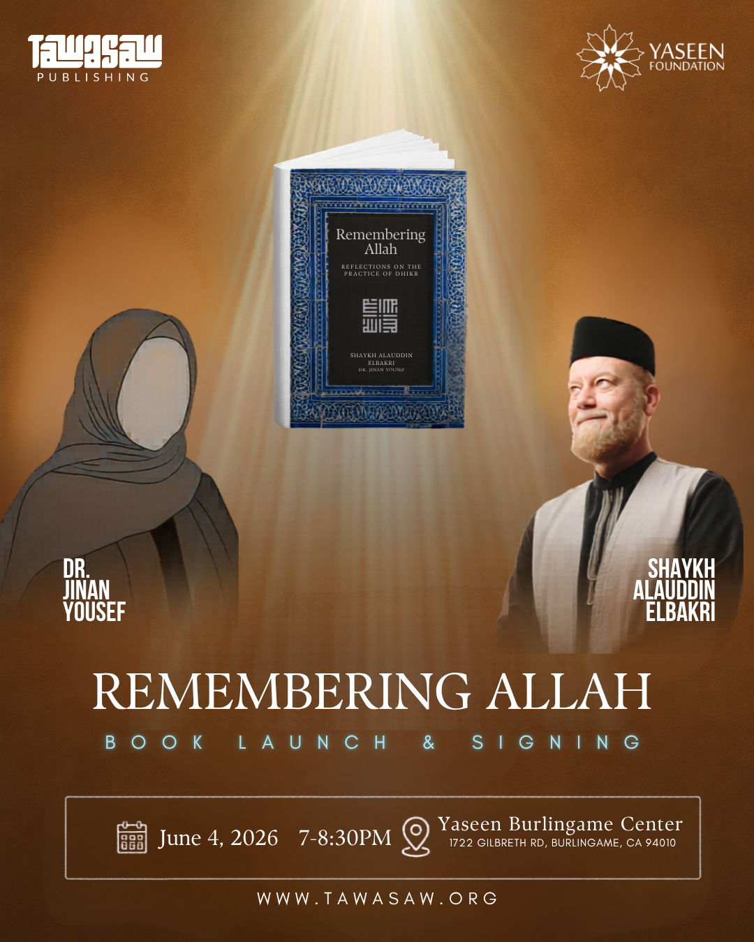 Remembering Allah Book Launch at Yaseen Burlingame Center