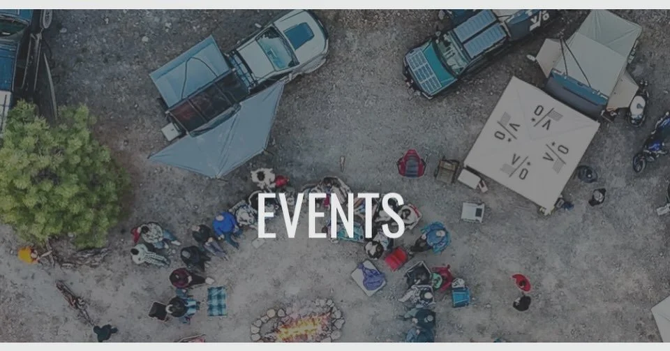 🏔️2026 Events🏔️

For scheduling purposes, your 2026 connection calendar has been announced! 

All dates subject to change based on availability. See you in 2026!

///⁠
⁠
Veteran Overland is a 501(c)(3) focused on increasing resilience within the Ve