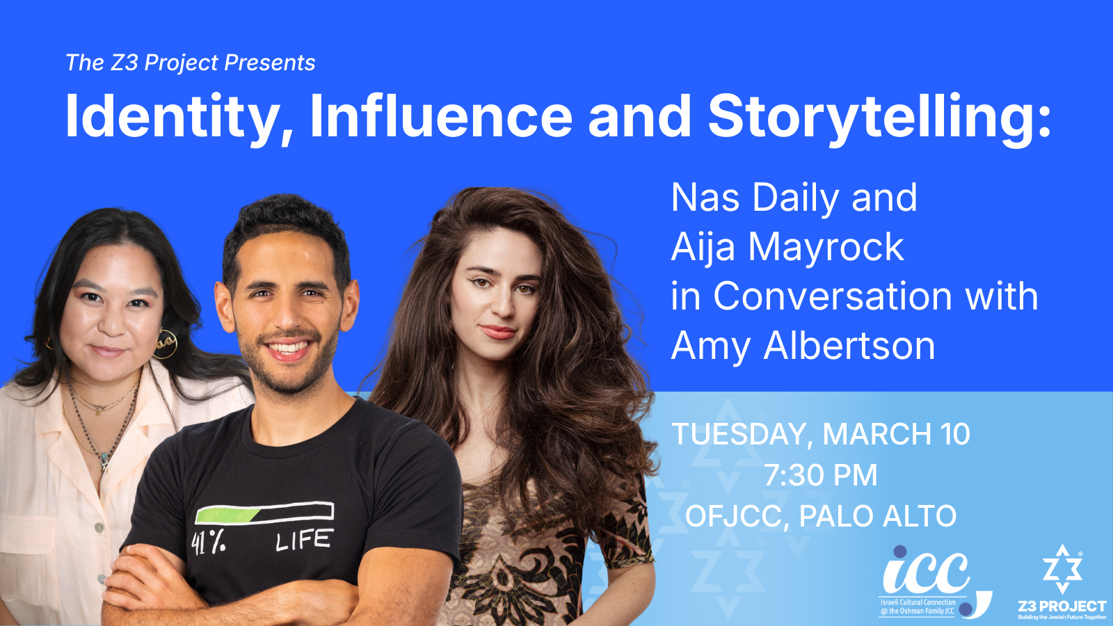 Identity, Influence and Storytelling: Nas Daily and Aija Mayrock in Conversation with Amy Albertson