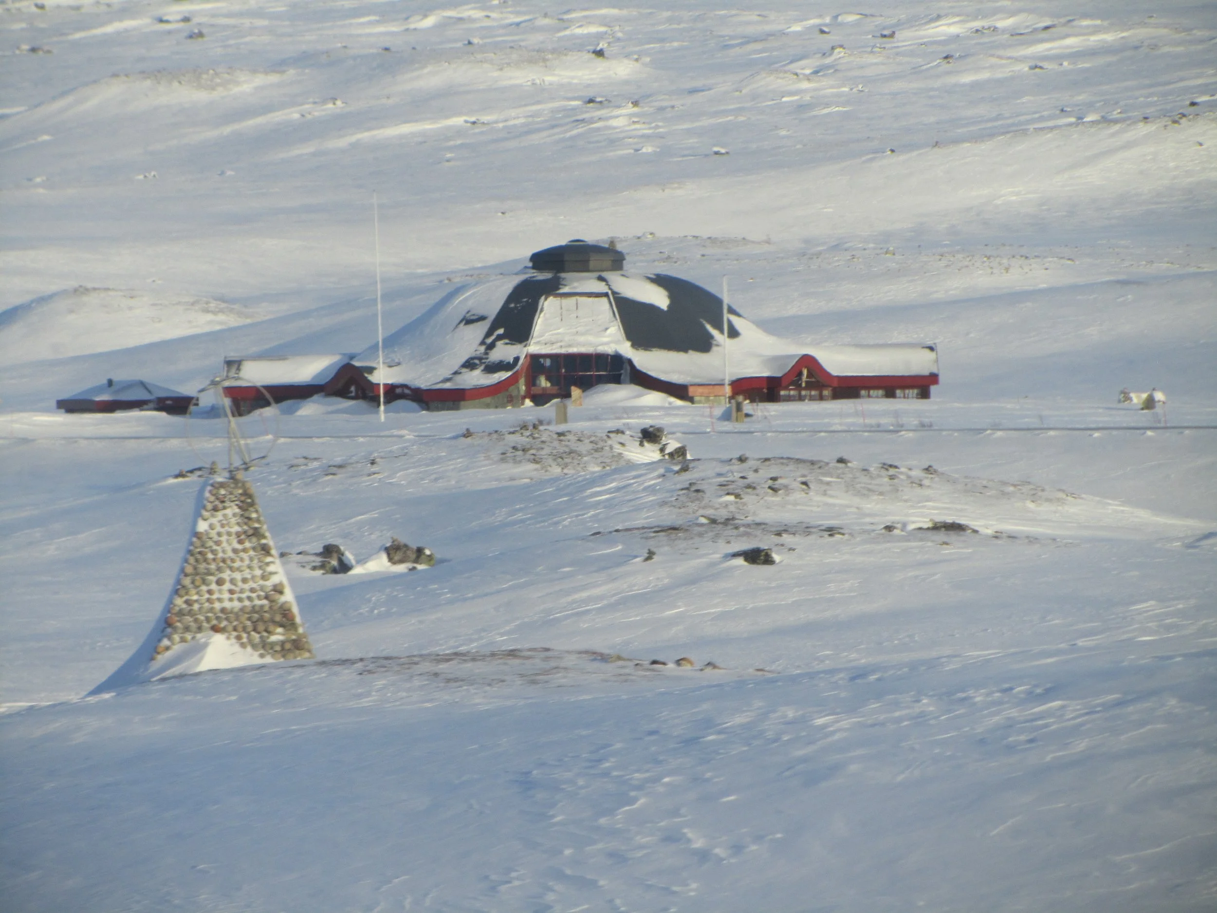 Crossing The Arctic Circle.JPG